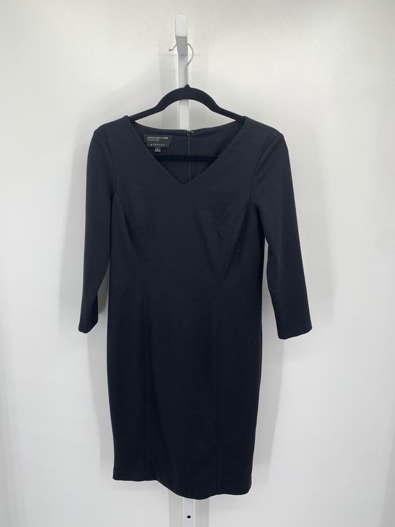 Jones New York Size 2 Misses 3/4 Sleeve Dress