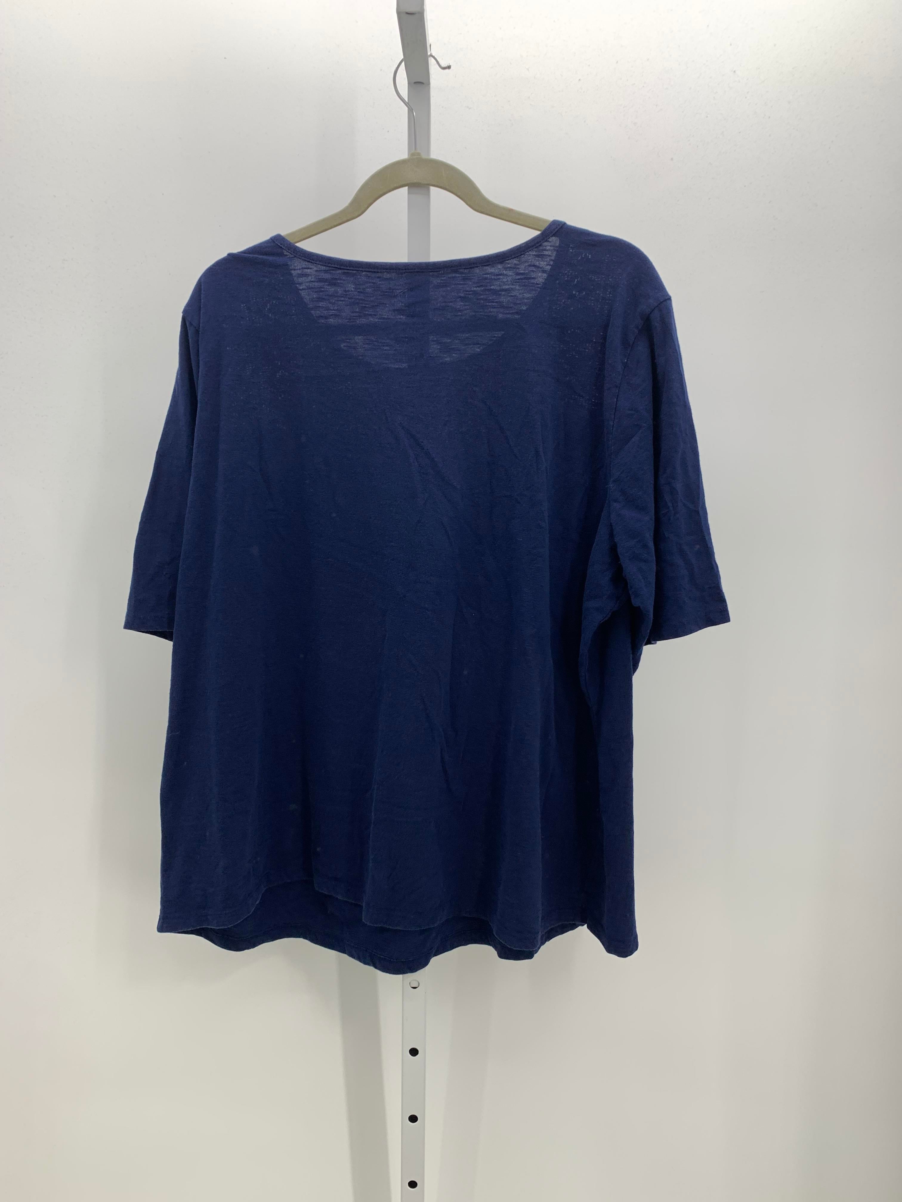 St. Johns Bay Size 2X Womens Short Sleeve Shirt