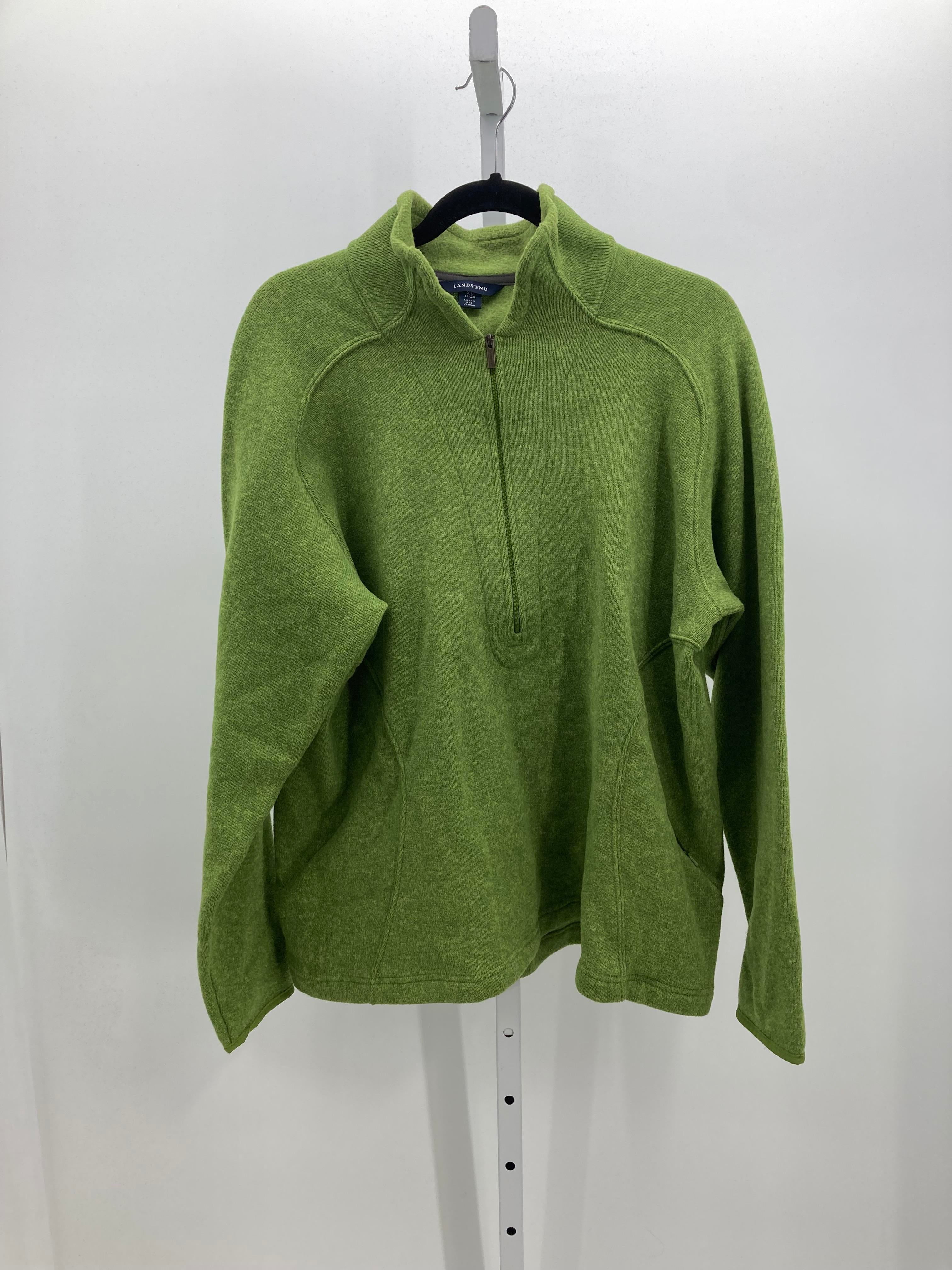 Lands End Size Extra Large Misses Long Slv Sweater