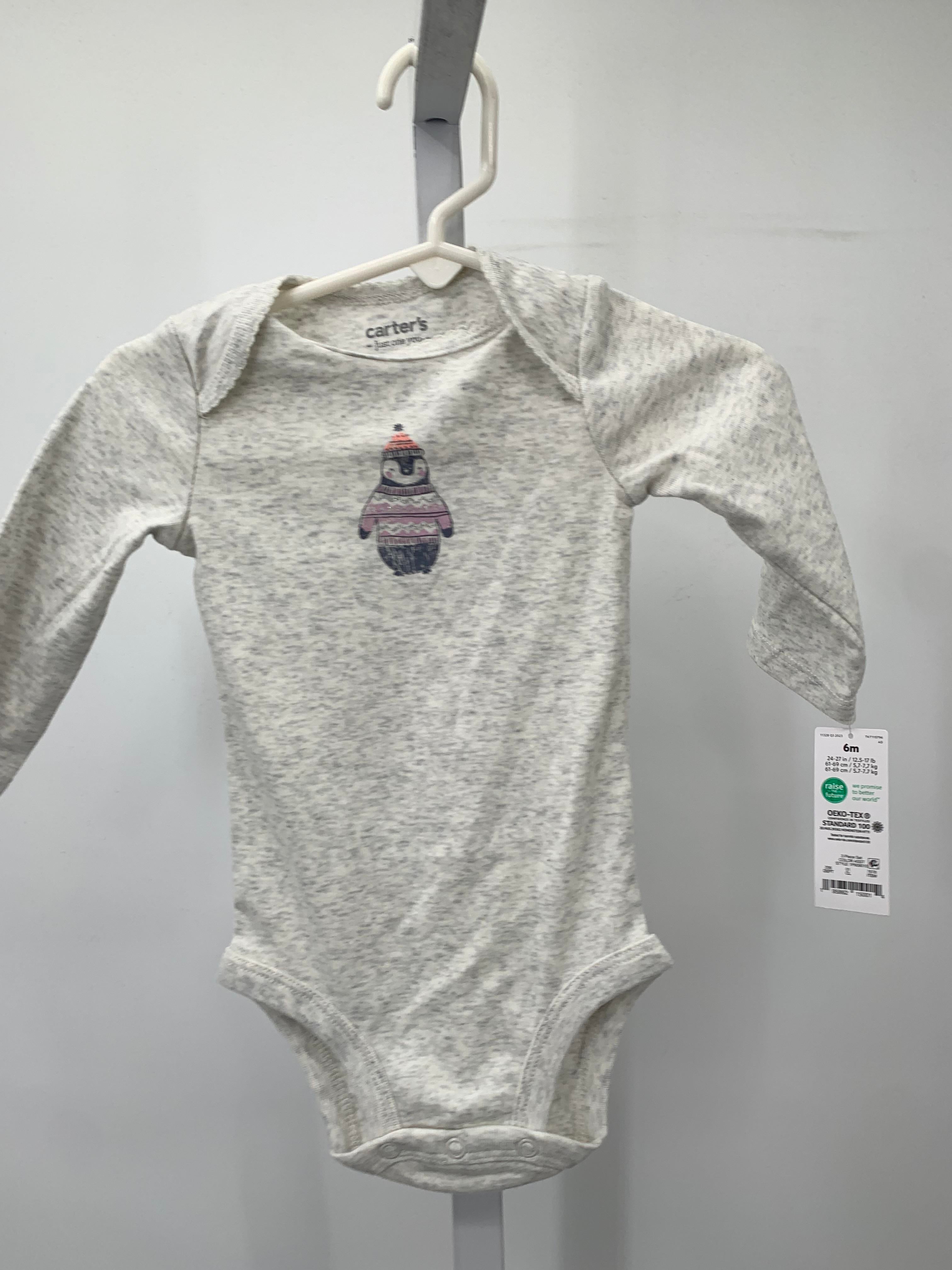 Carters Size 6 Months Girls Long Sleeve Shirt