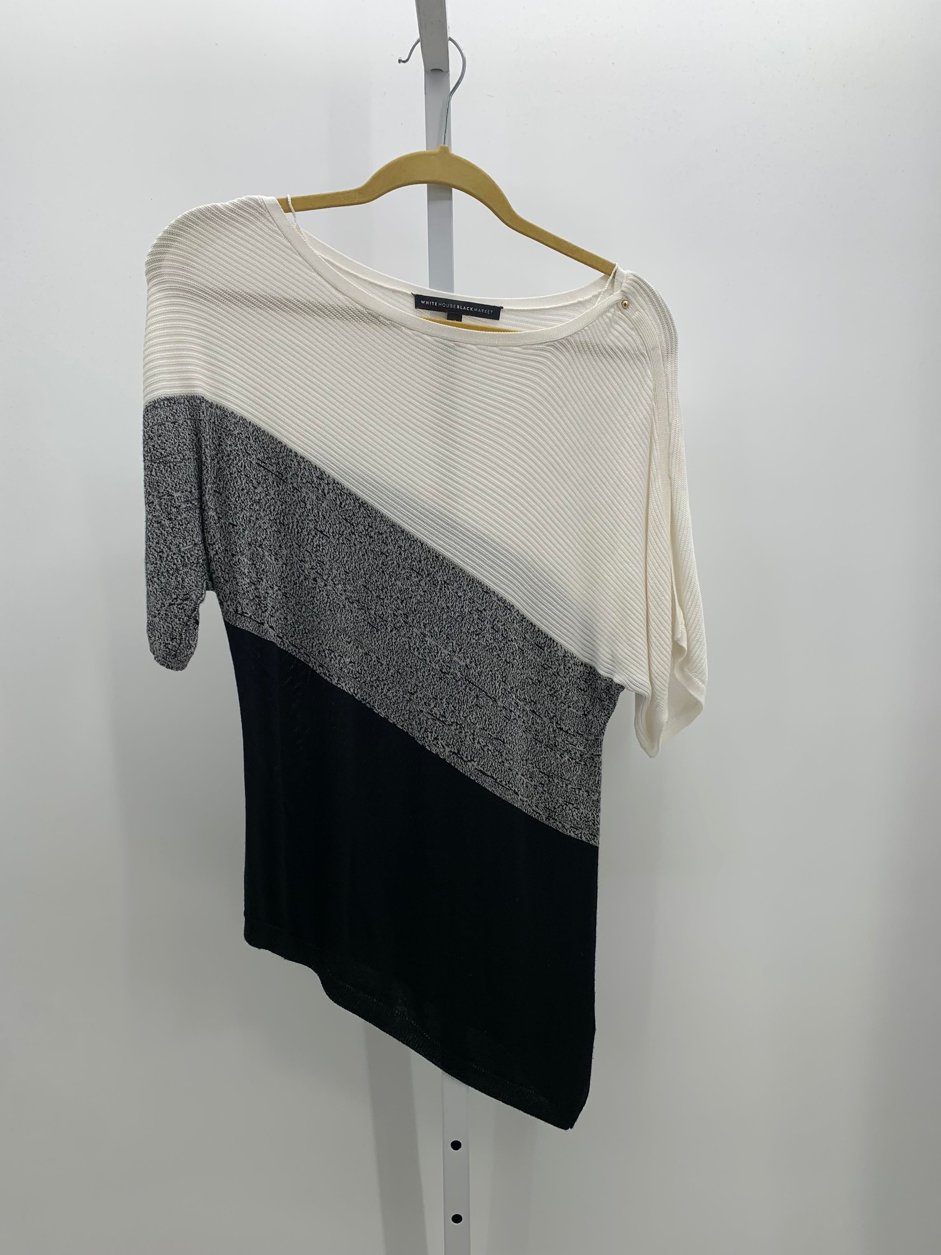 White House Black Size Small Misses Short Slv Sweater