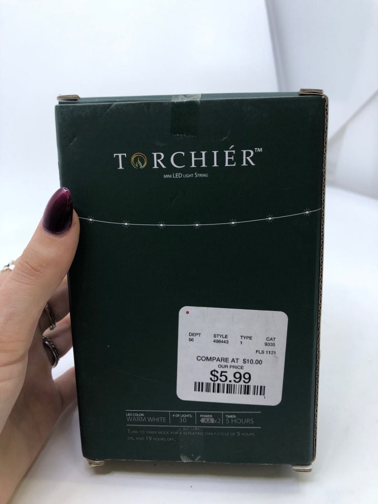 NIB LED LIGHT STRANDS.