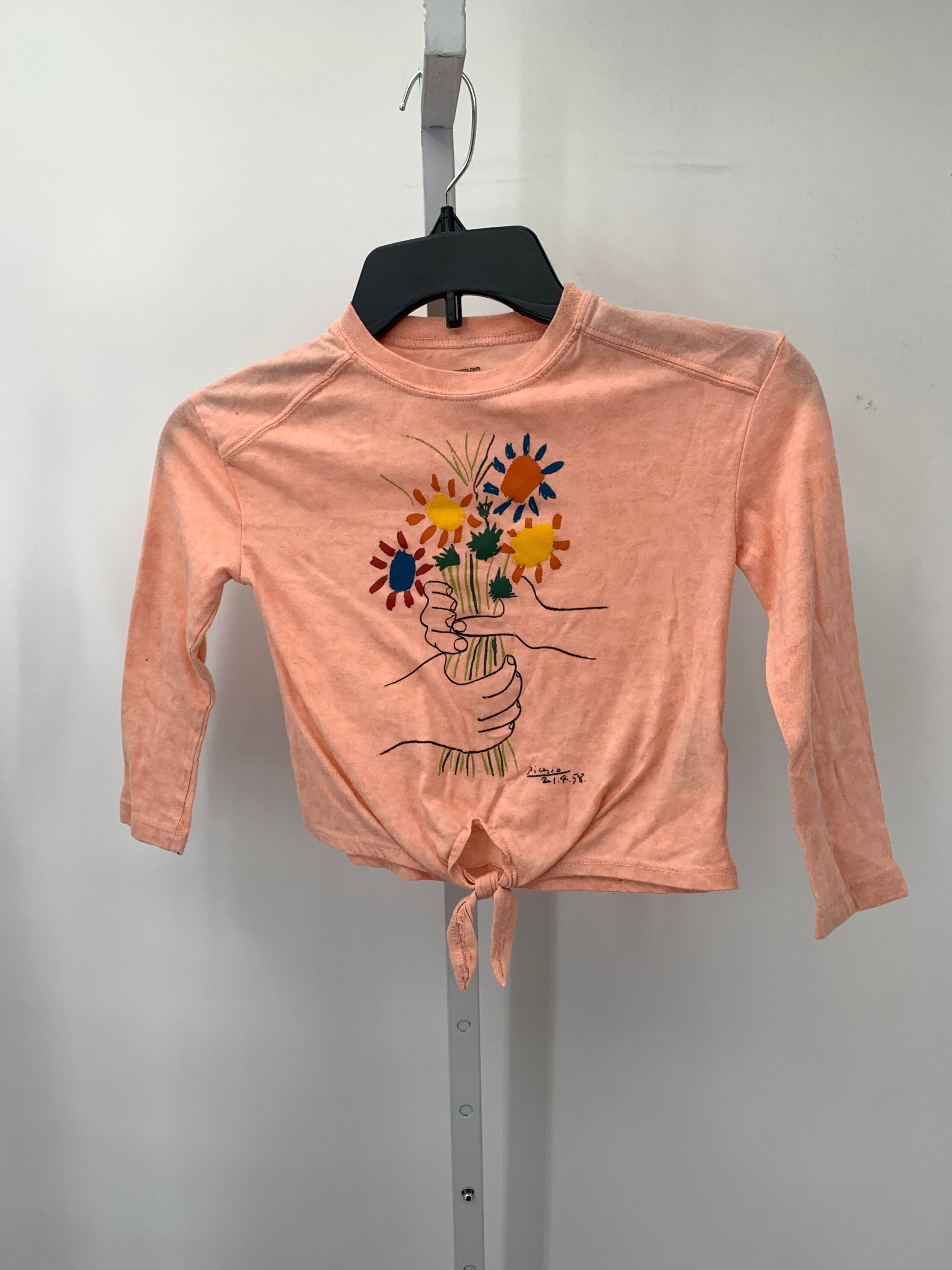 Size 6/6X Girls Long Sleeve Shirt