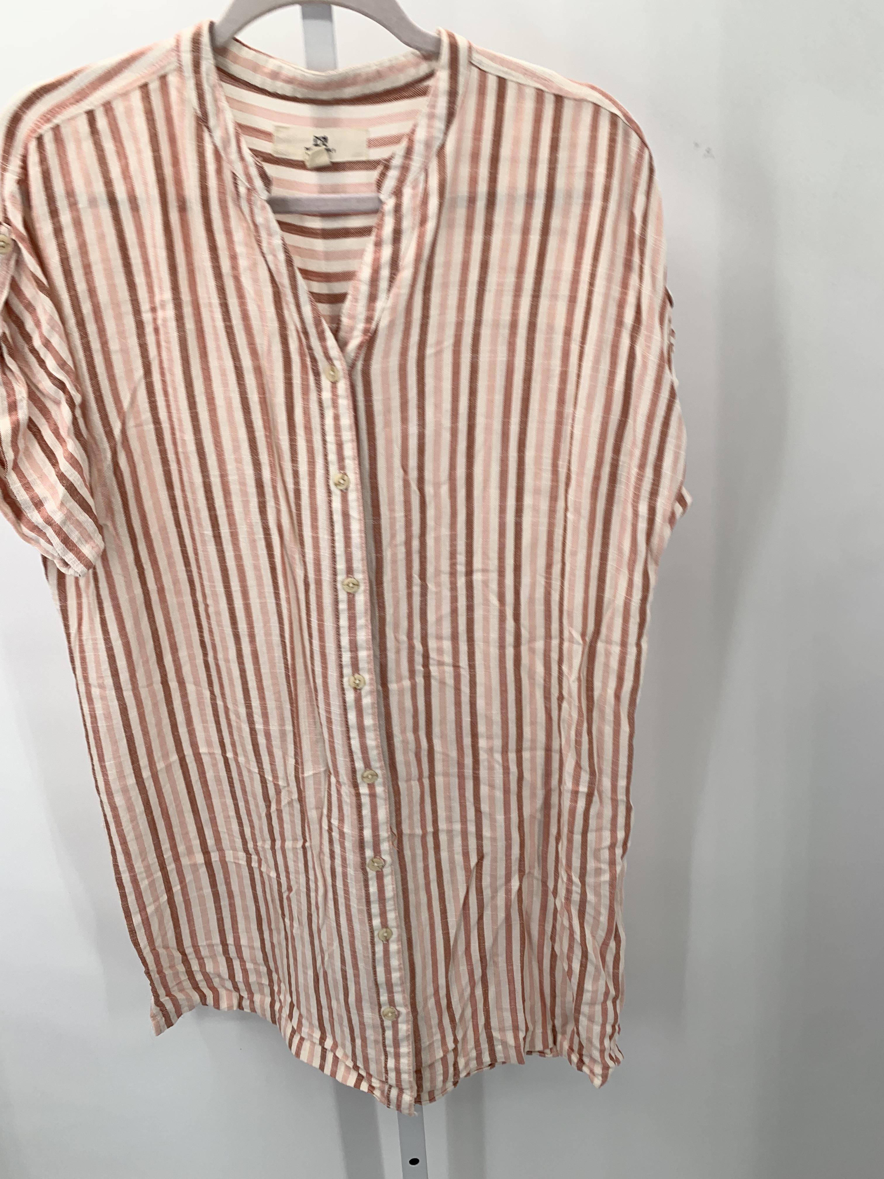Thread & Supply Size Large Misses Short Sleeve Dress