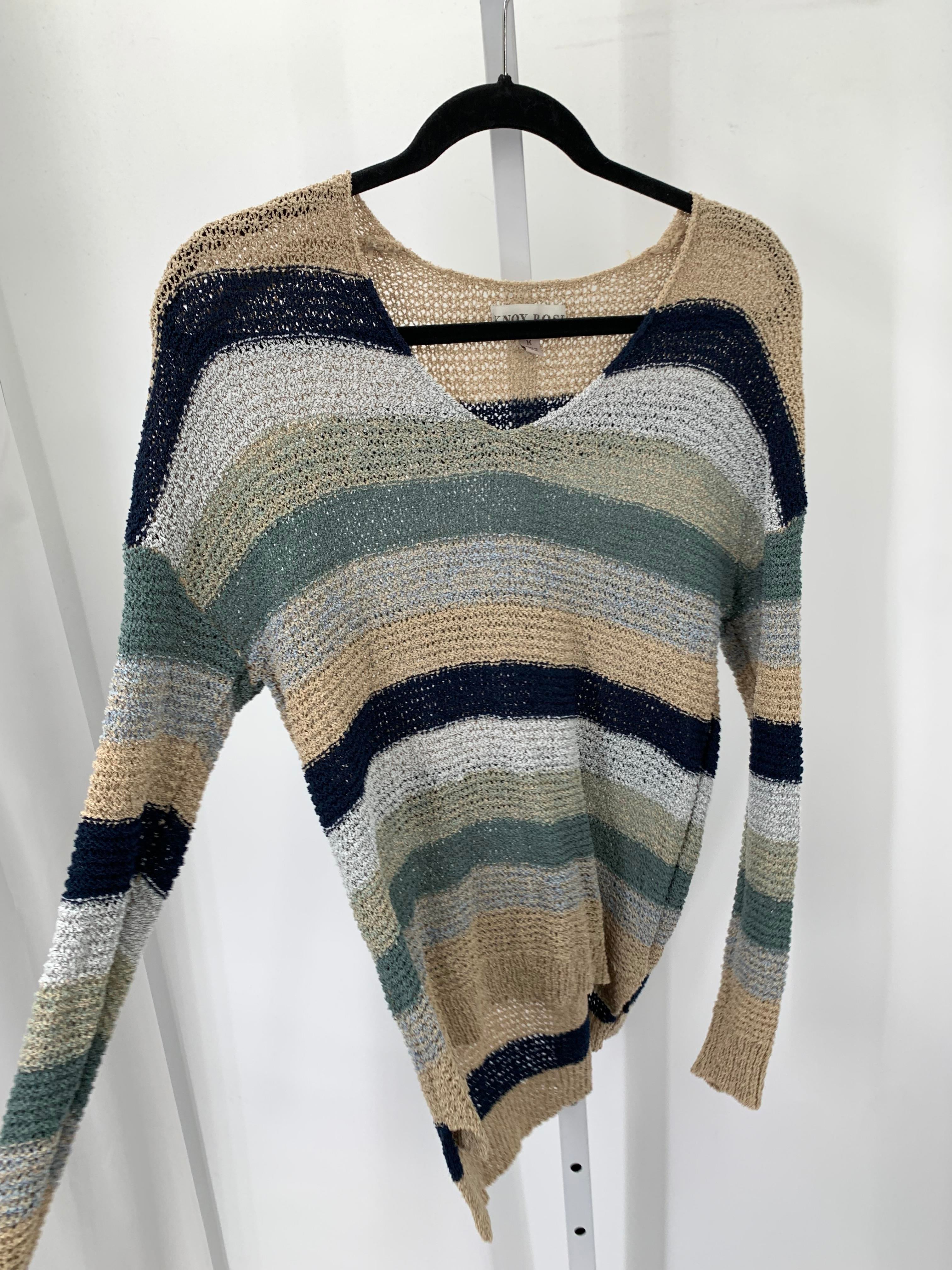 Knox Rose Size Medium Misses Long Slv Sweater