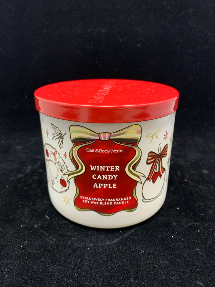 B&BW WINTER CANDY APPLE 3-WICK.