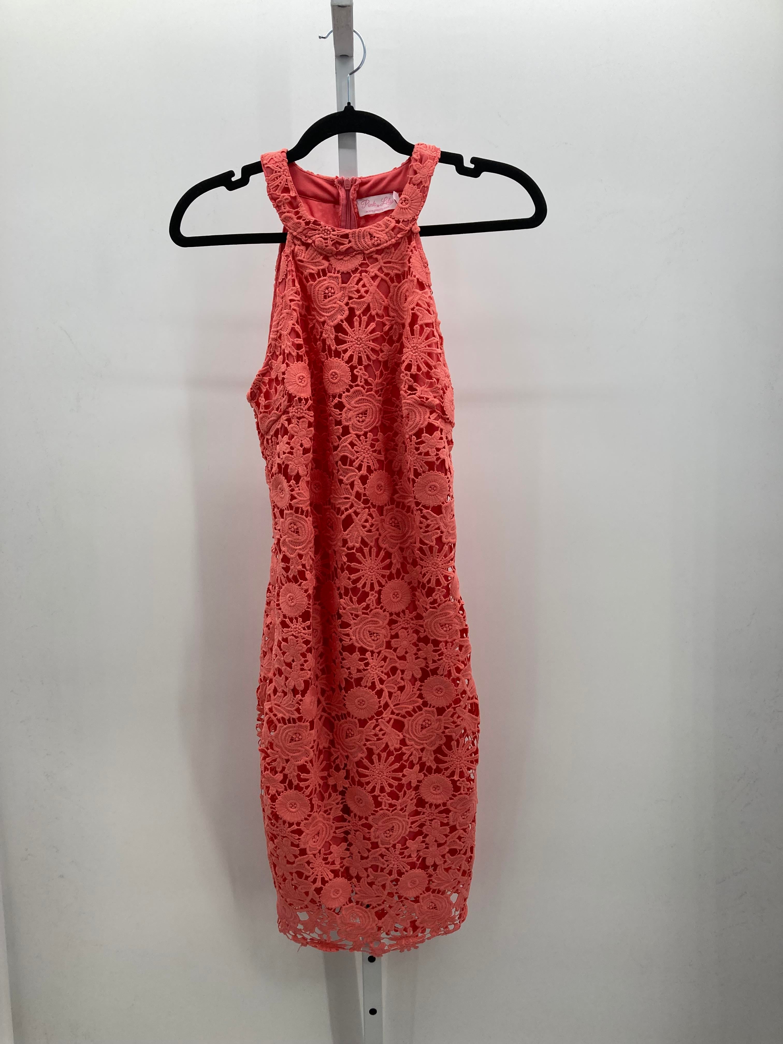 Size Large Misses Sleeveless Dress