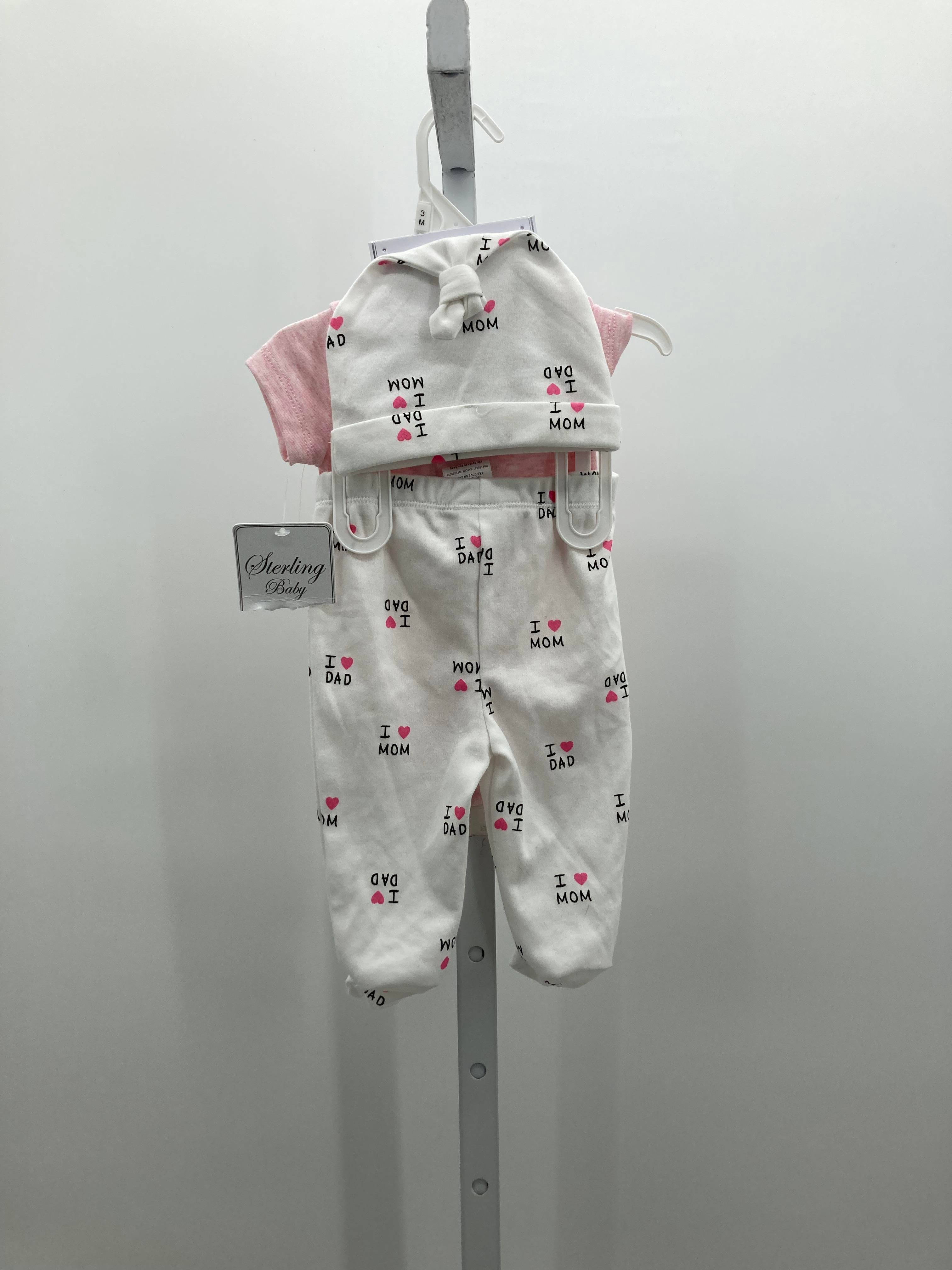 Sterling Baby Size 3 Months Girls 2 Pieces
