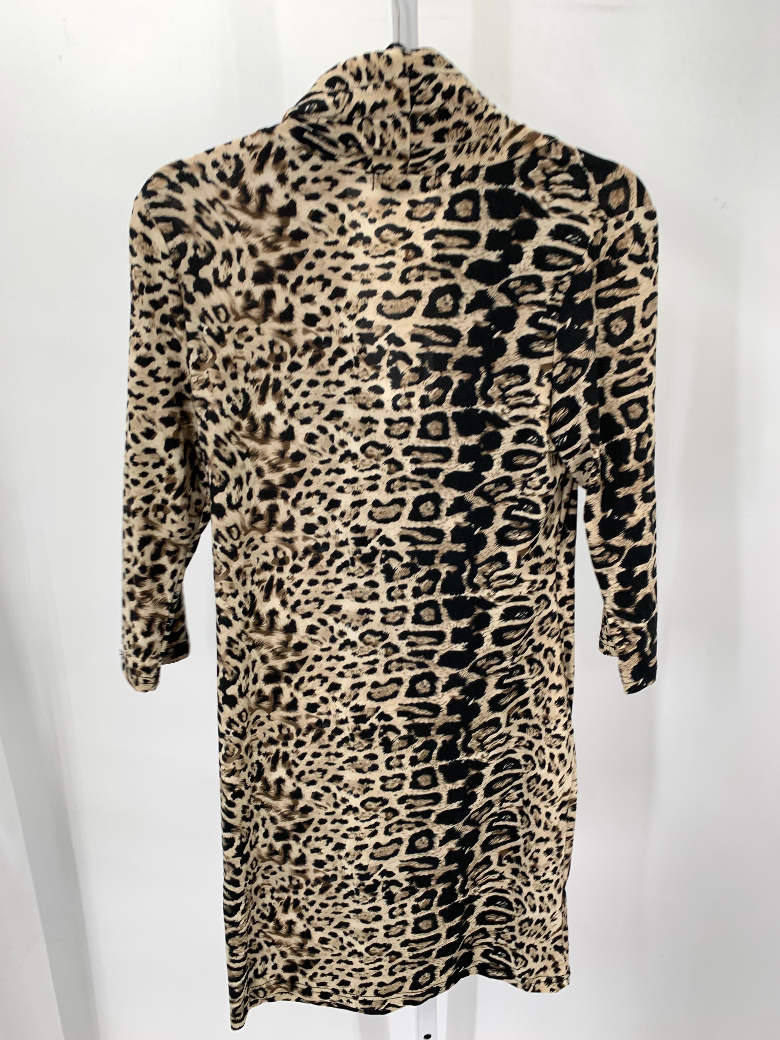 Papillon Size Large Misses 3/4 Sleeve Dress