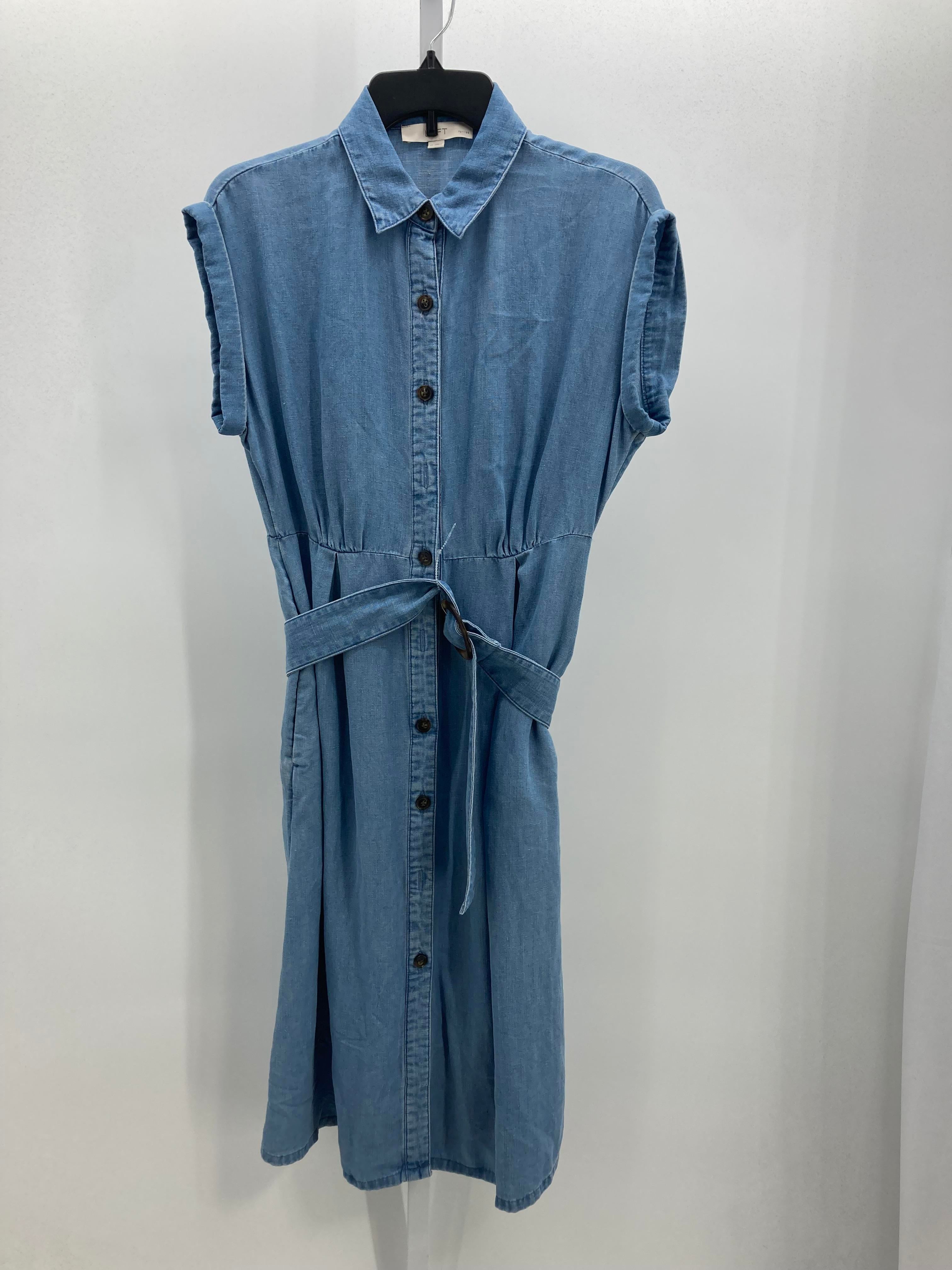 Loft Size 4 Petite Petite Sleeveless Dress