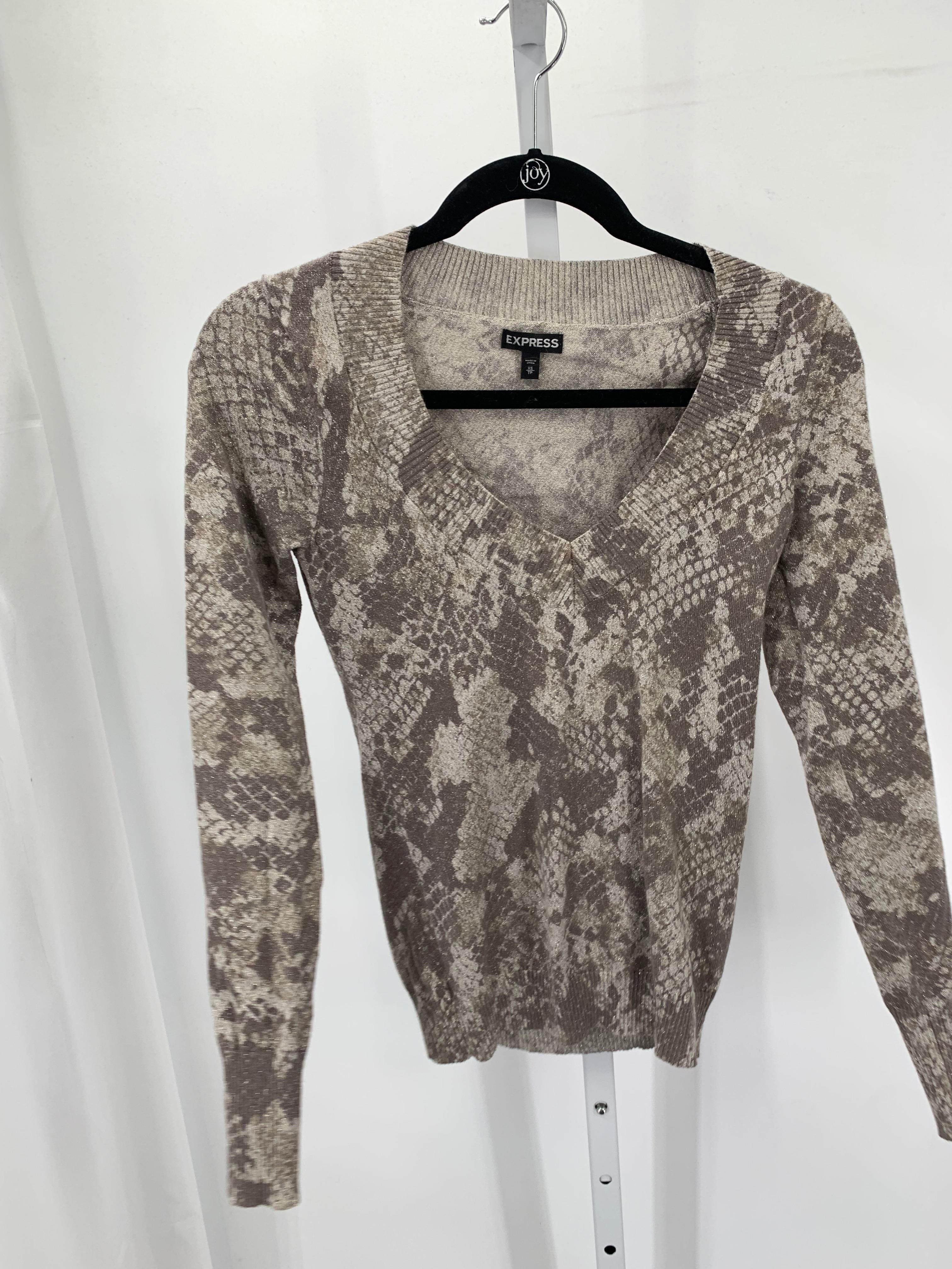 Express Size X Small Misses Long Slv Sweater
