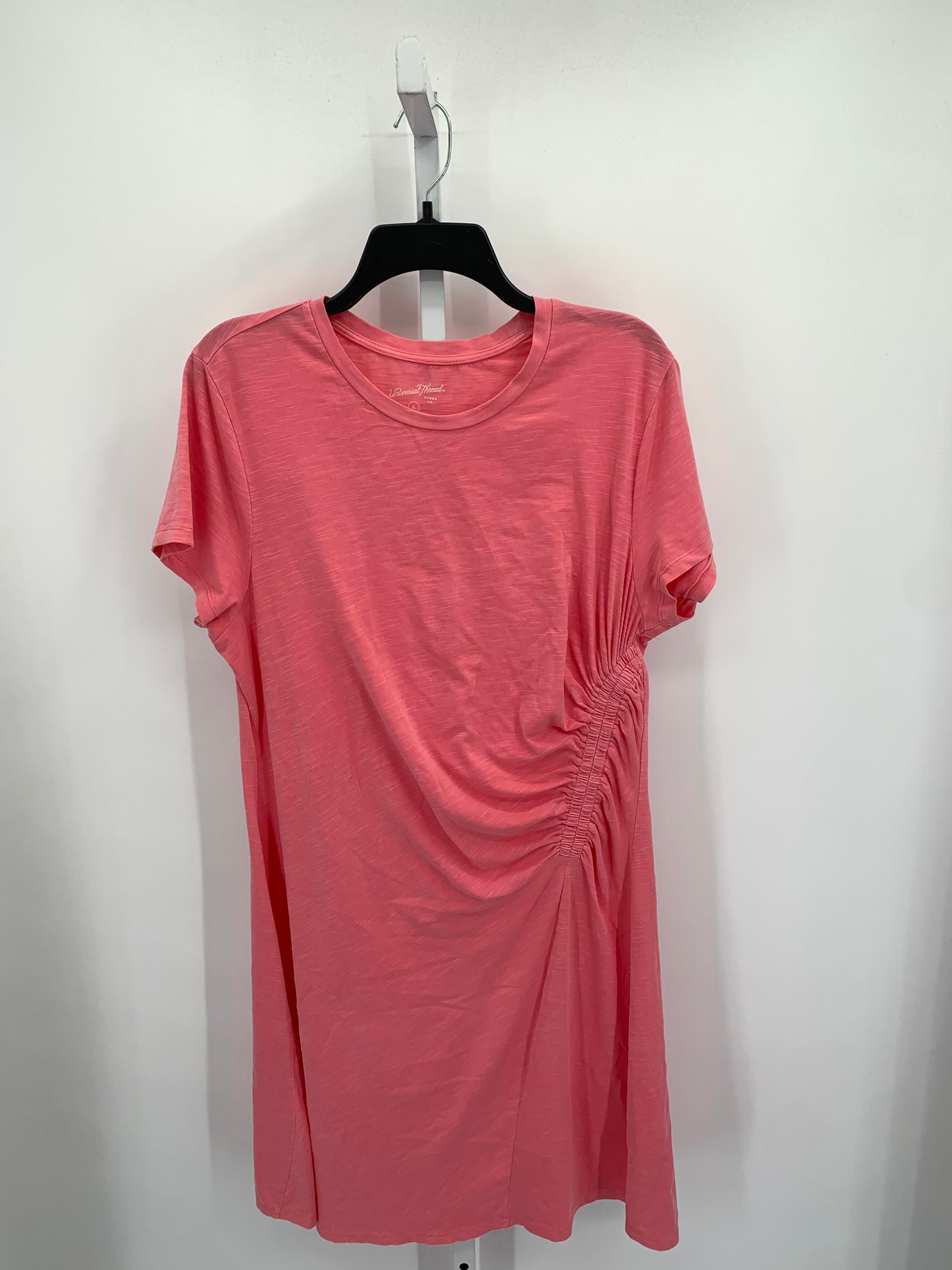 Universal Thread Size Extra Large Misses Short Sleeve Dress