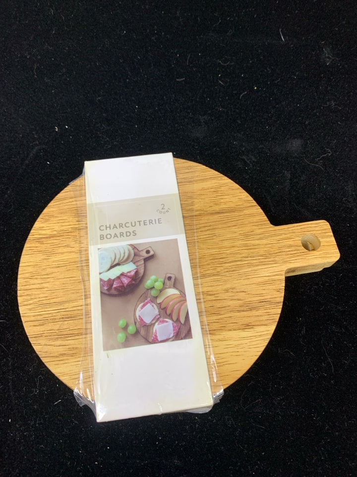 NIP 2PC SM CHARCUTERIE BOARDS.
