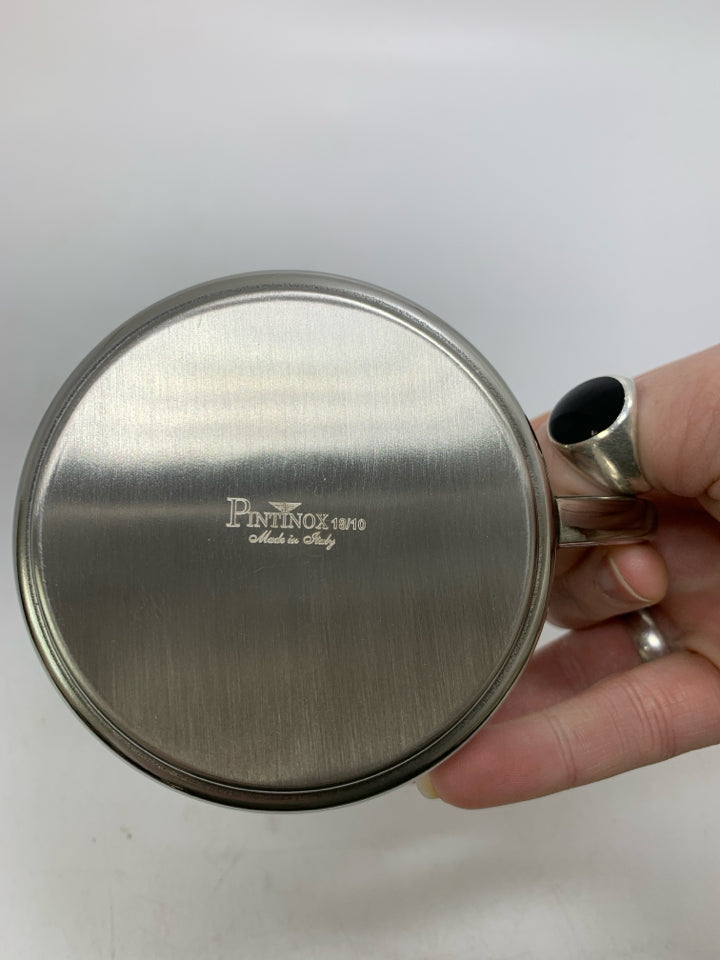 NEW STAINLESS STEEL SUGAR BOWL PINTINOX.