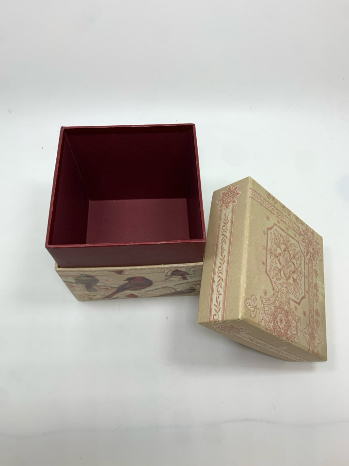 CARDINAL CARDBOARD STORAGE BOX.