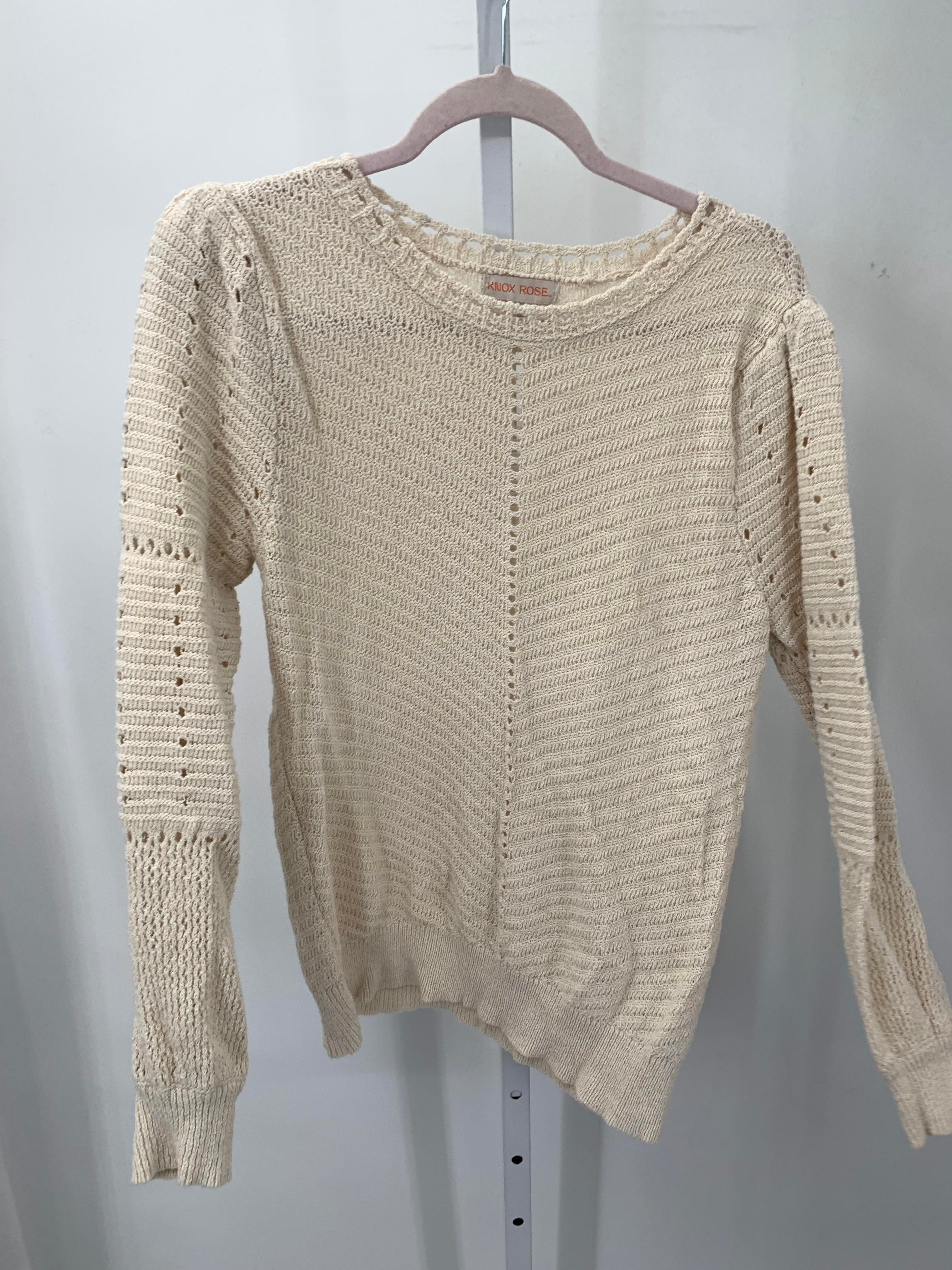 Knox Rose Size Medium Misses Long Slv Sweater