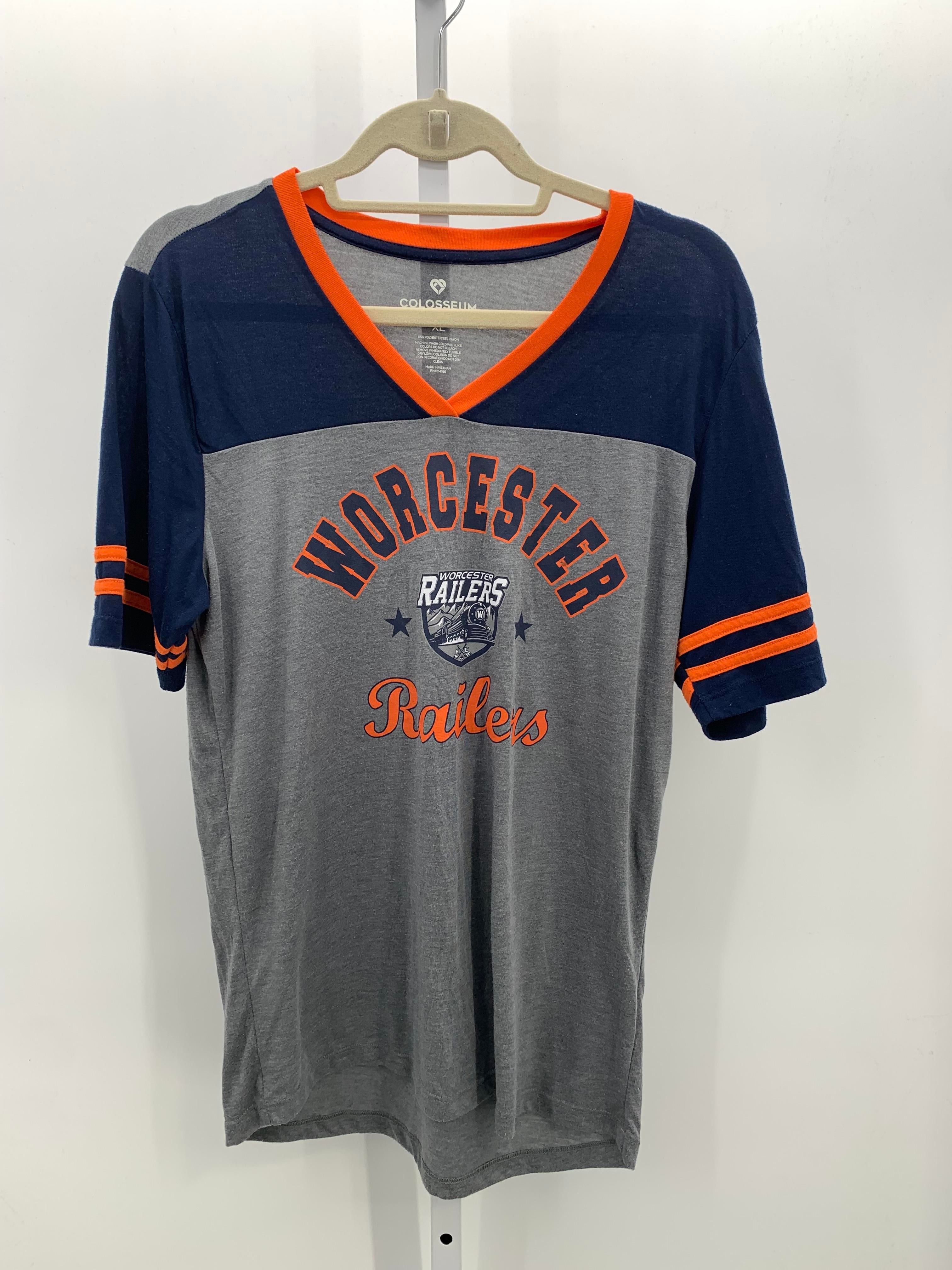 Colosseum Size Extra Large Misses Short Sleeve Shirt