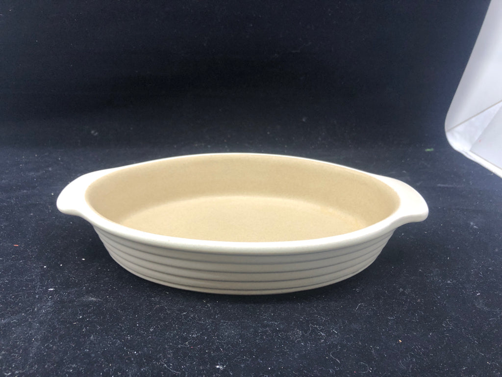 FAMILY HERITAGE STONEWARE BAKING DISH.