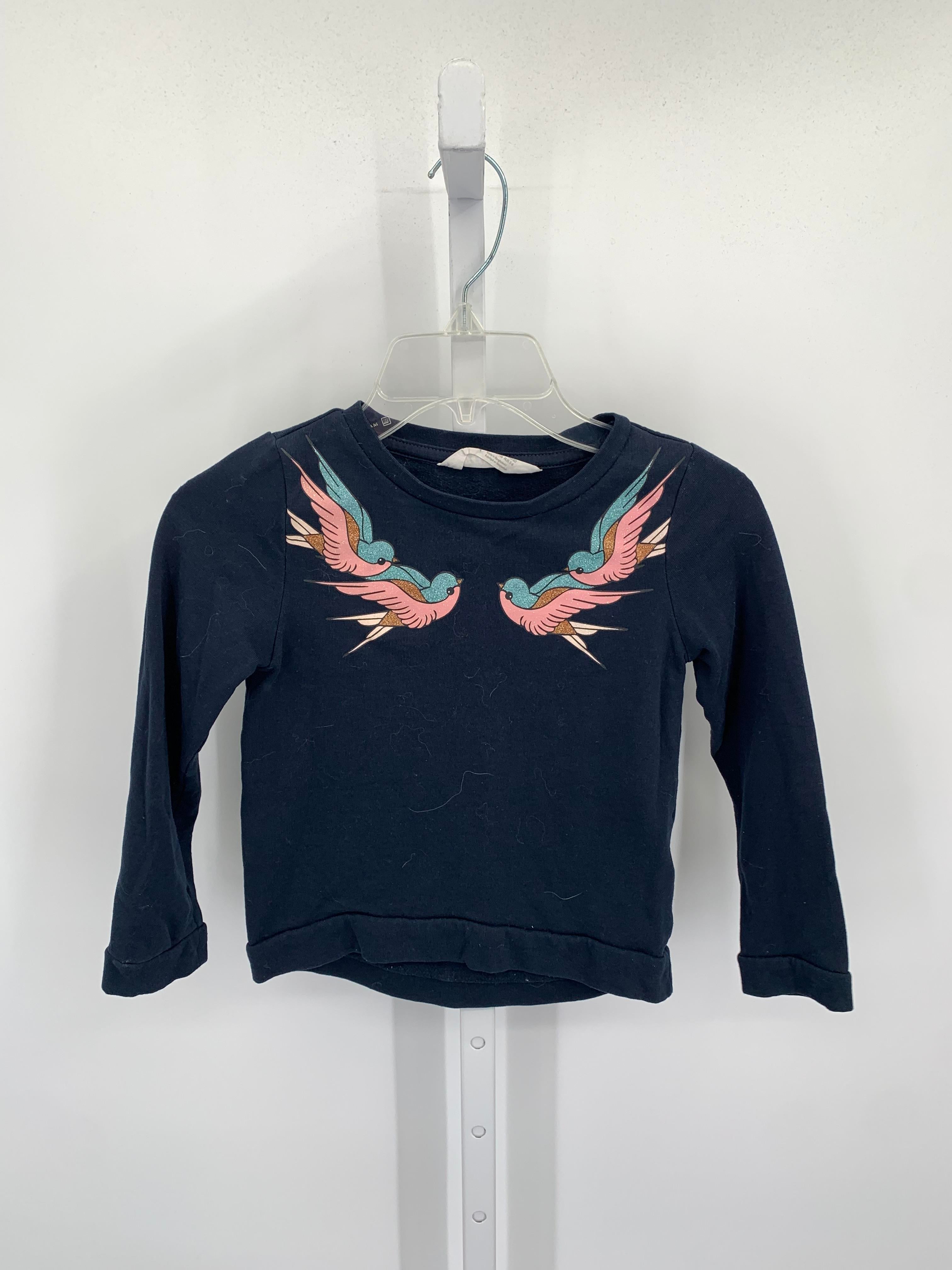 H&M Size 4-6 Girls Long Sleeve Shirt