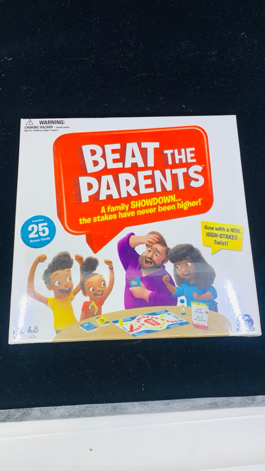 NIB BEAT THE PARENTS GAME.