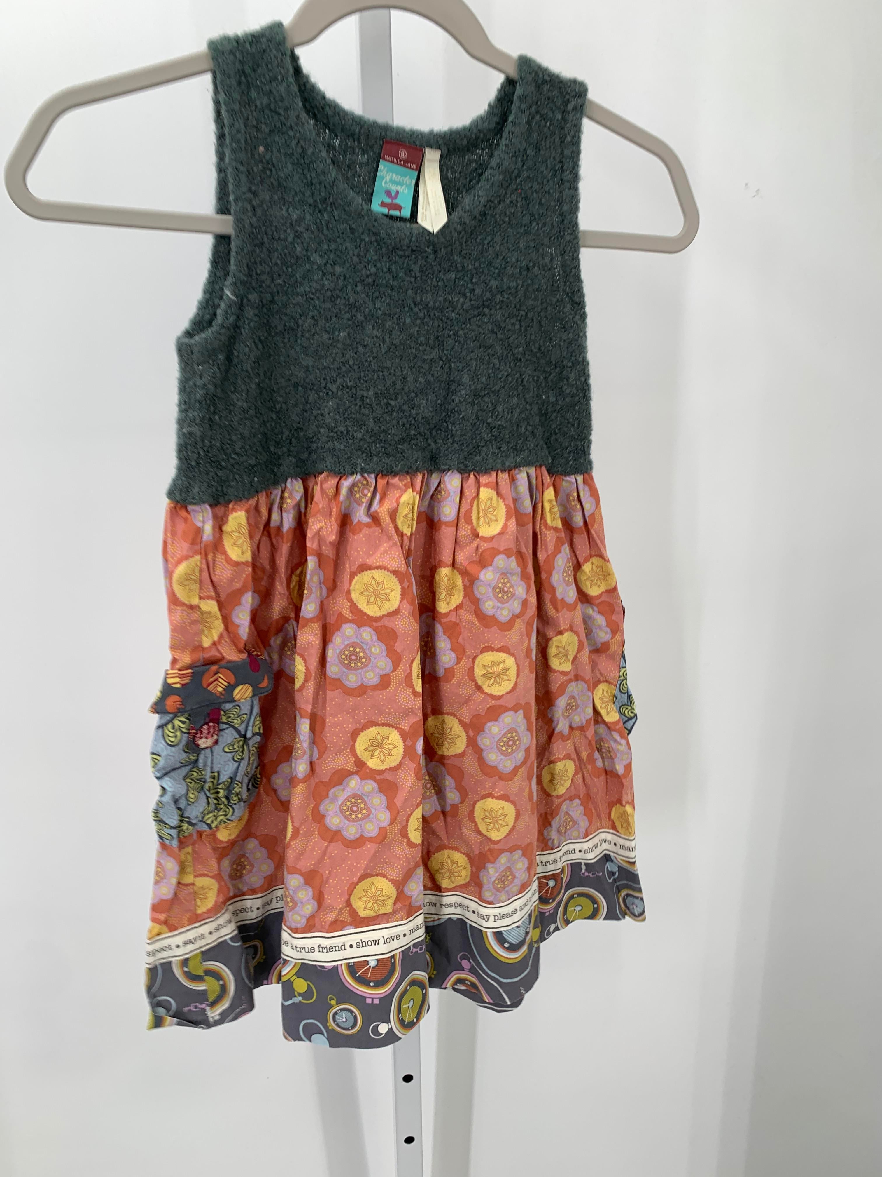 Matilda Jane Size 8 Girls Sleeveless Dress