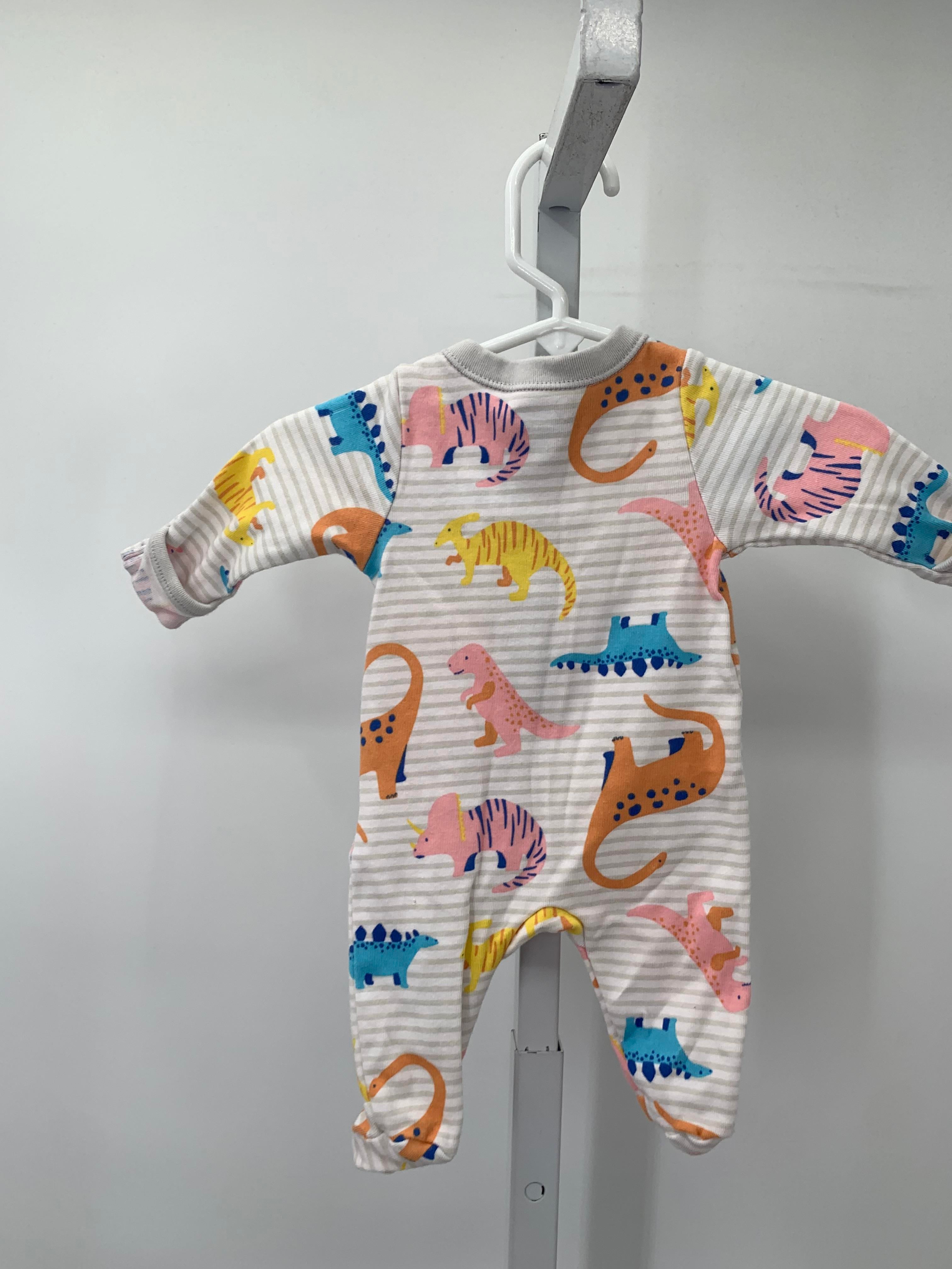 Old Navy Size Newborn Girls Long Slv. Romper