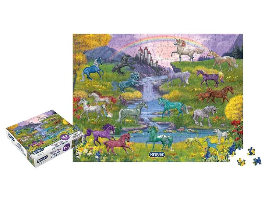 New - BREYER UNICORN PUZZLE