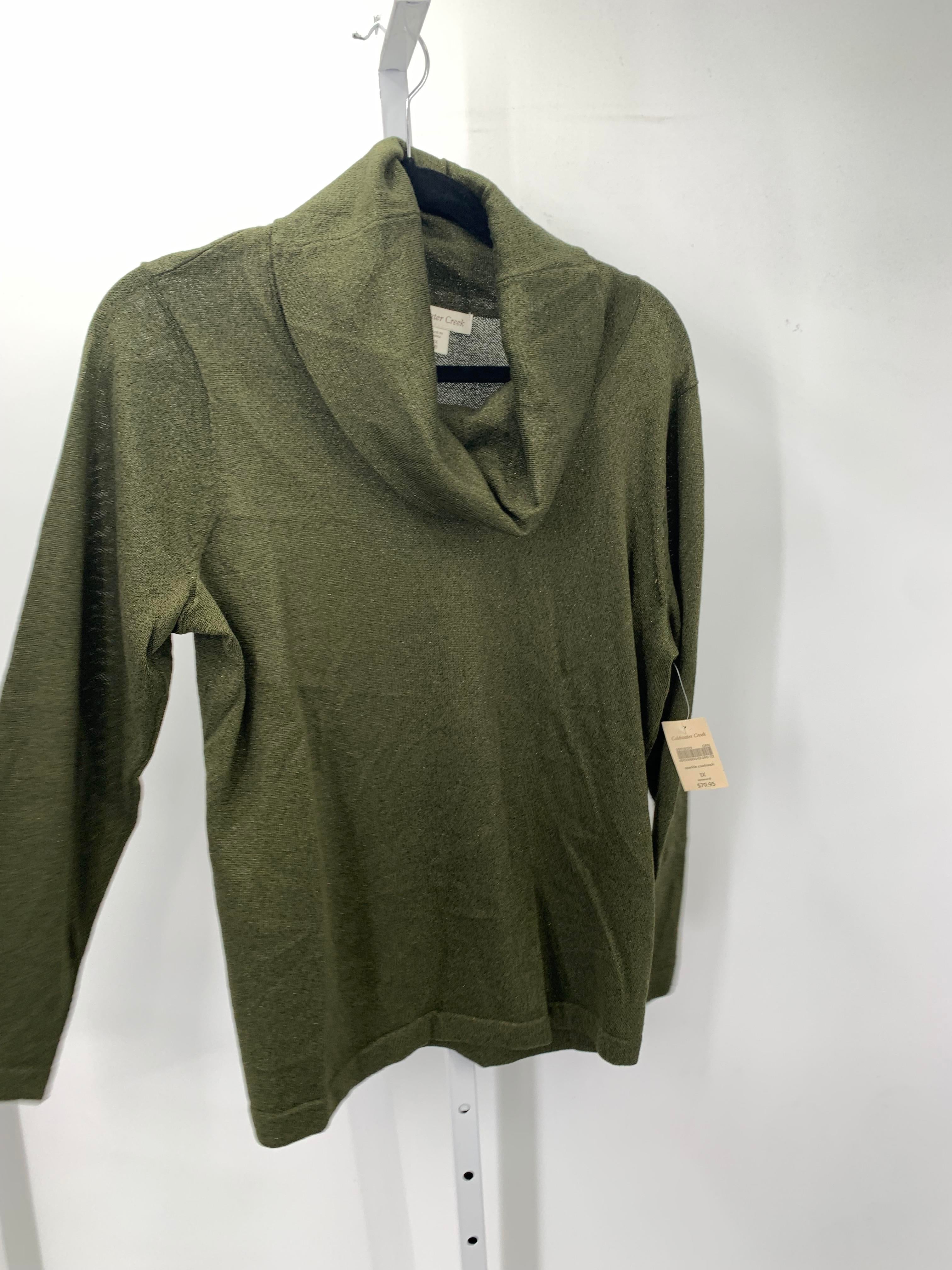 Coldwater Creek Size 1X Womens Long Slv Sweater