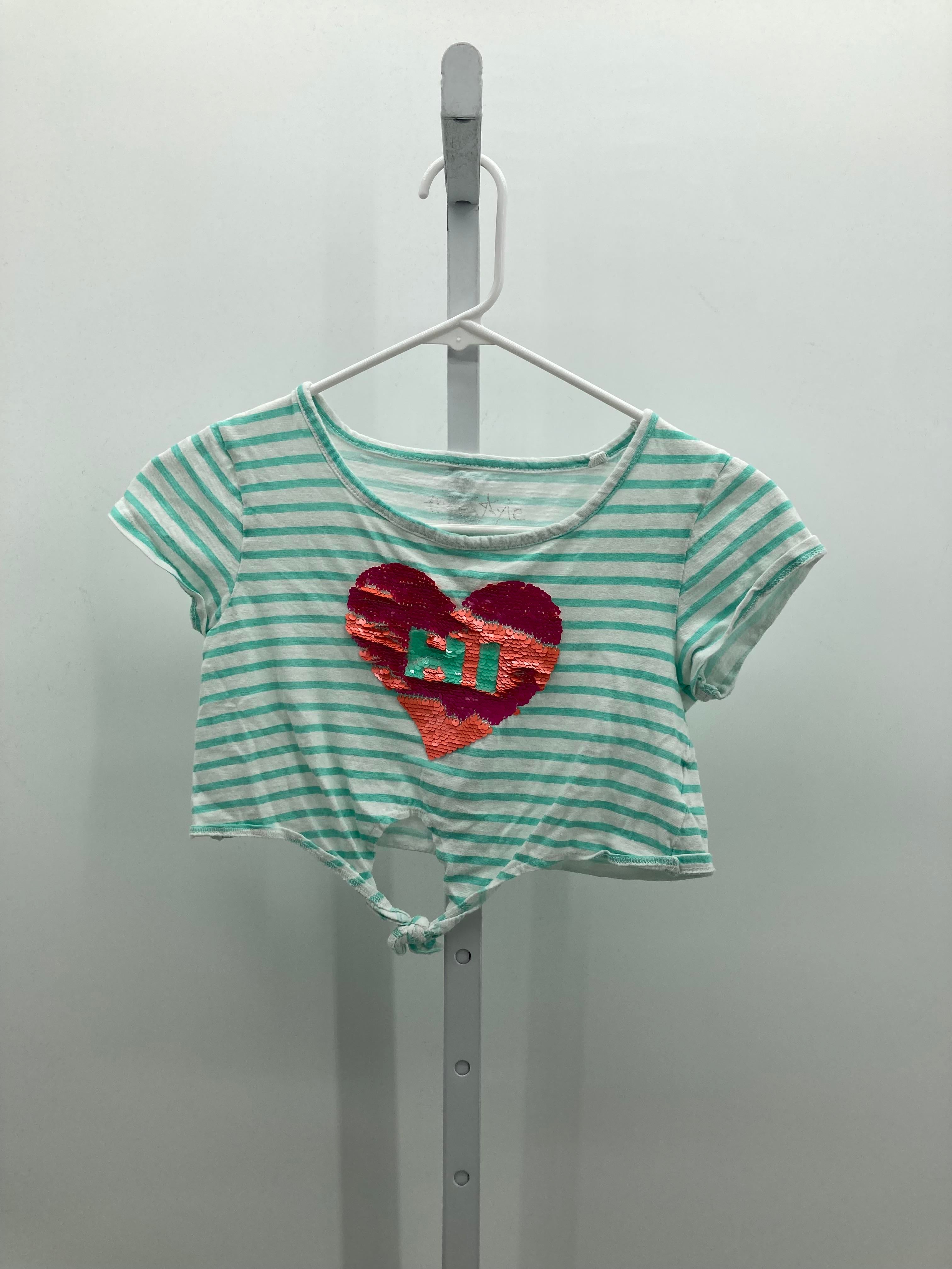 Freestyle Size 8 Girls Short Sleeve Shirt