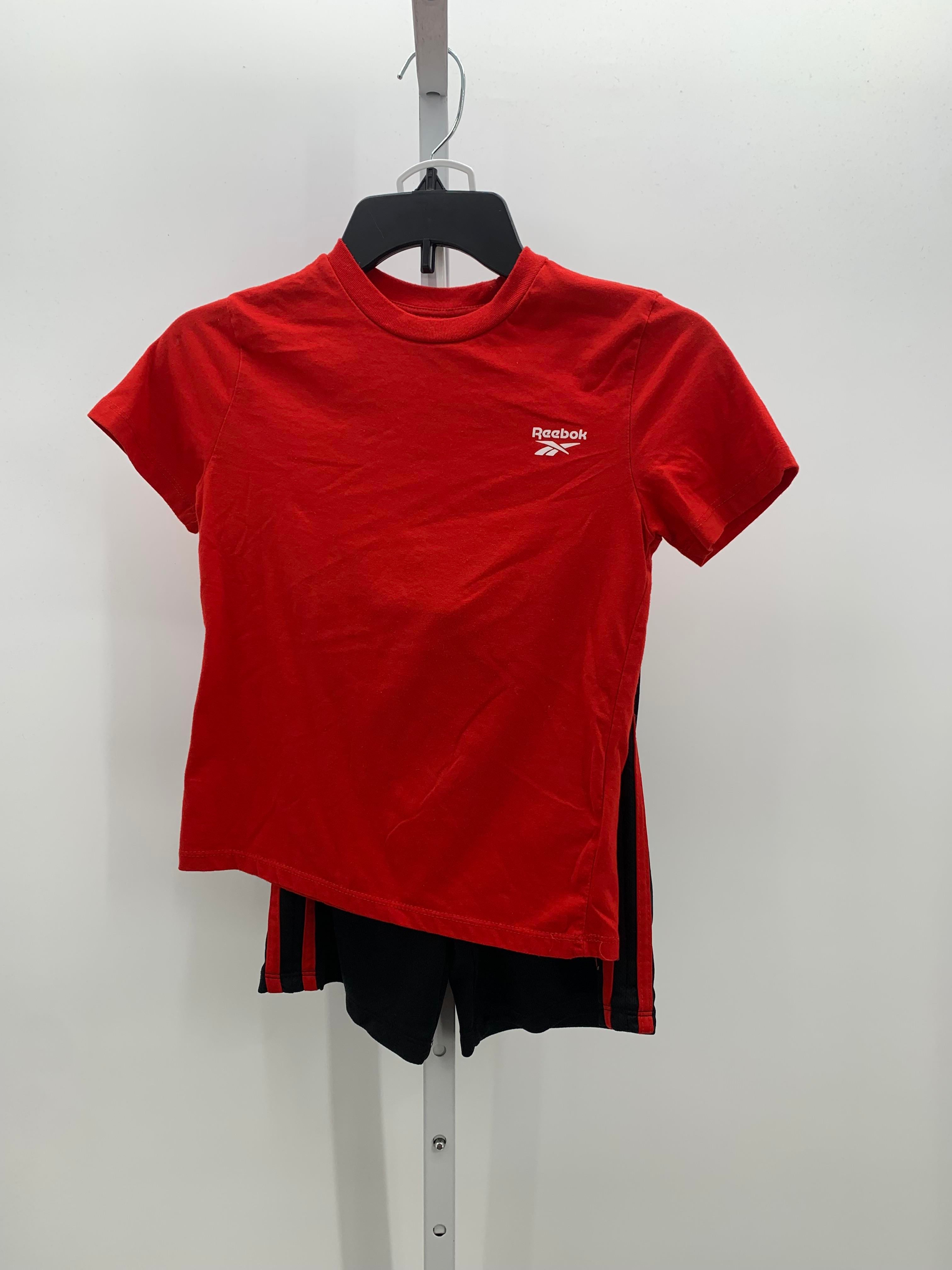 KNIT TEE BLACK SHORTS