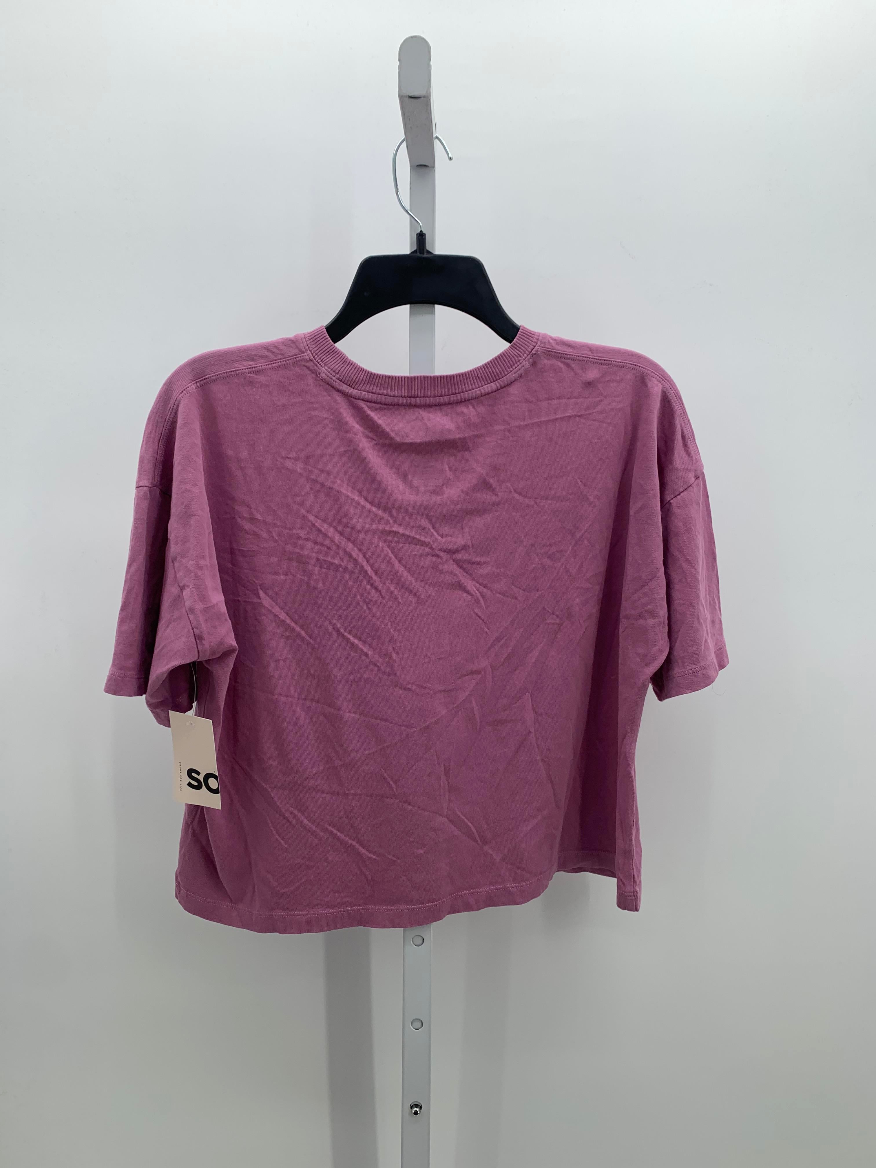 SO Size Small Juniors Short Sleeve Shirt