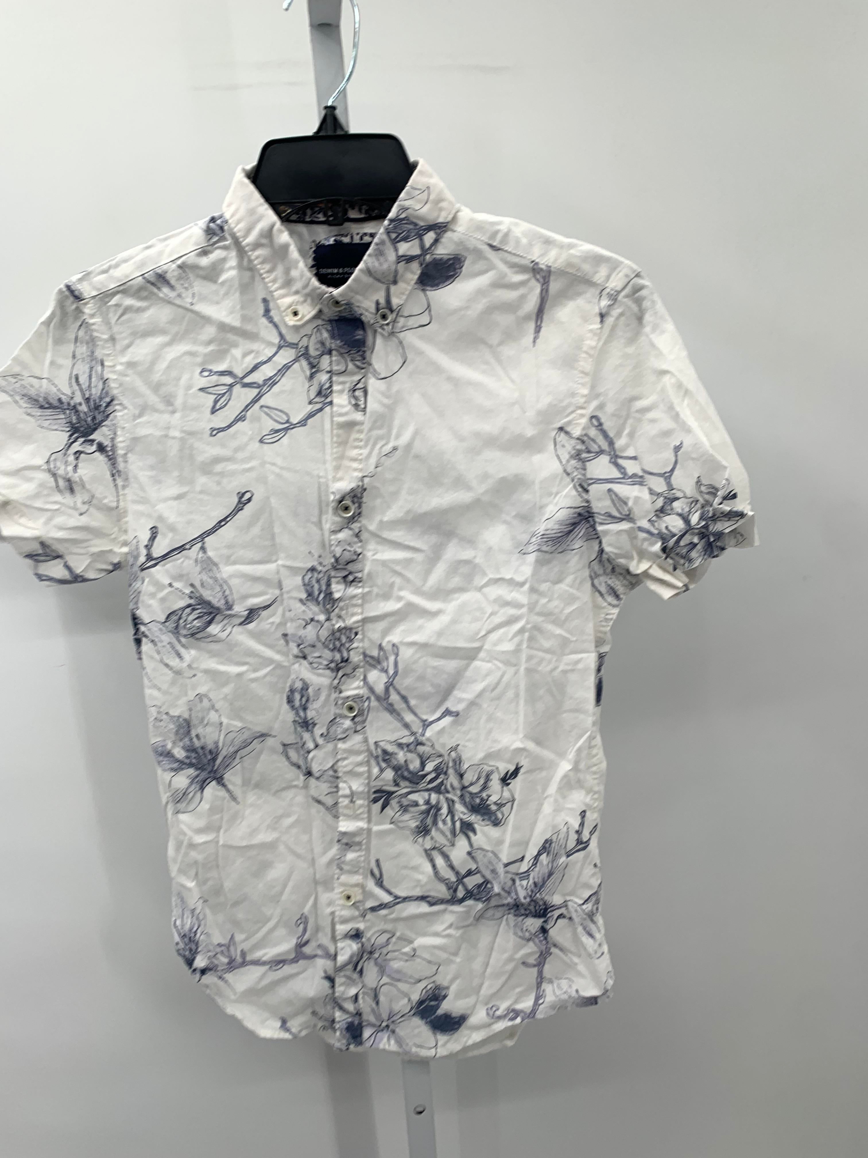 BLUE FLOWERS SLIM FIT