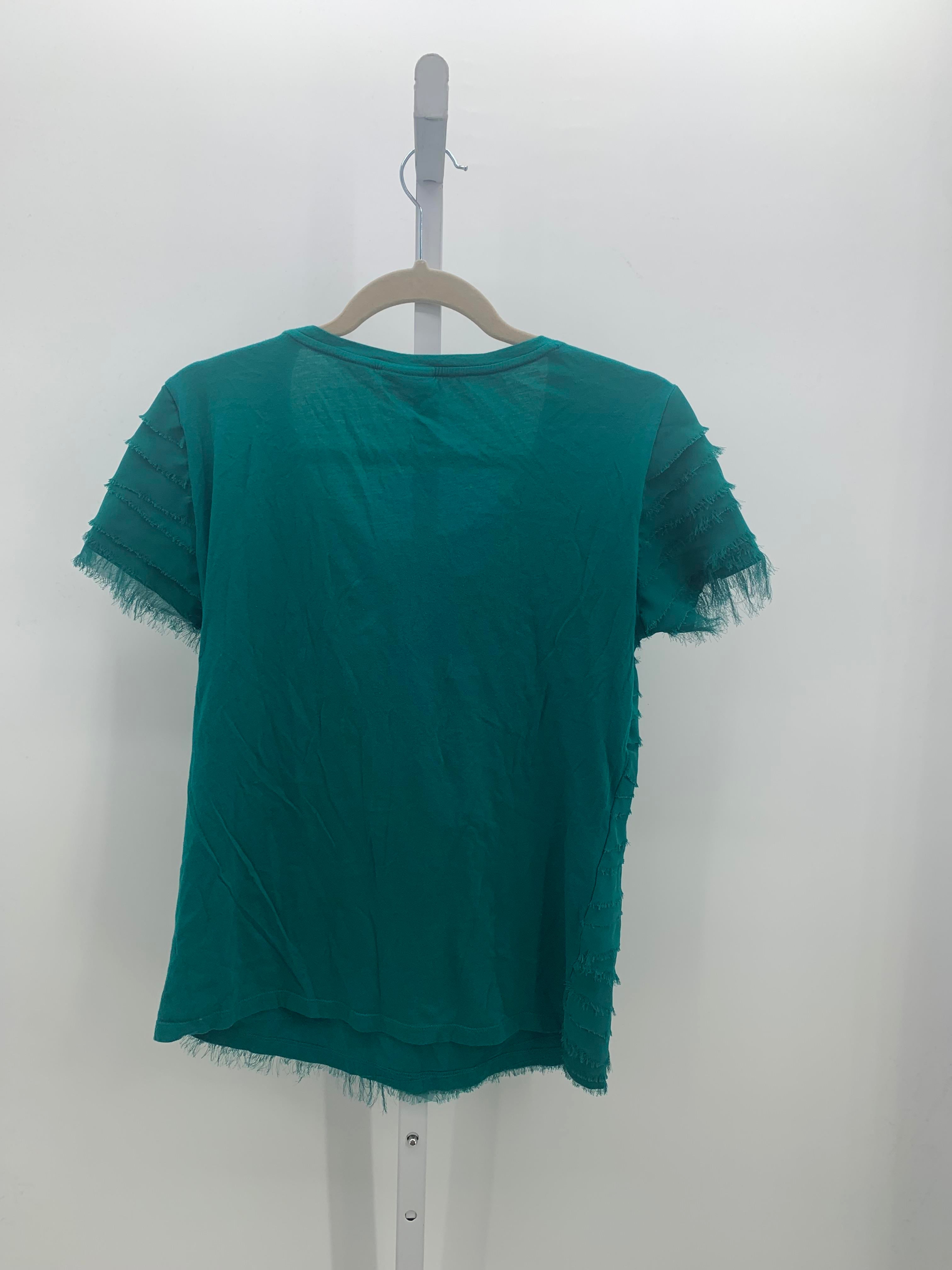 DKNY Size Medium Misses Short Sleeve Shirt
