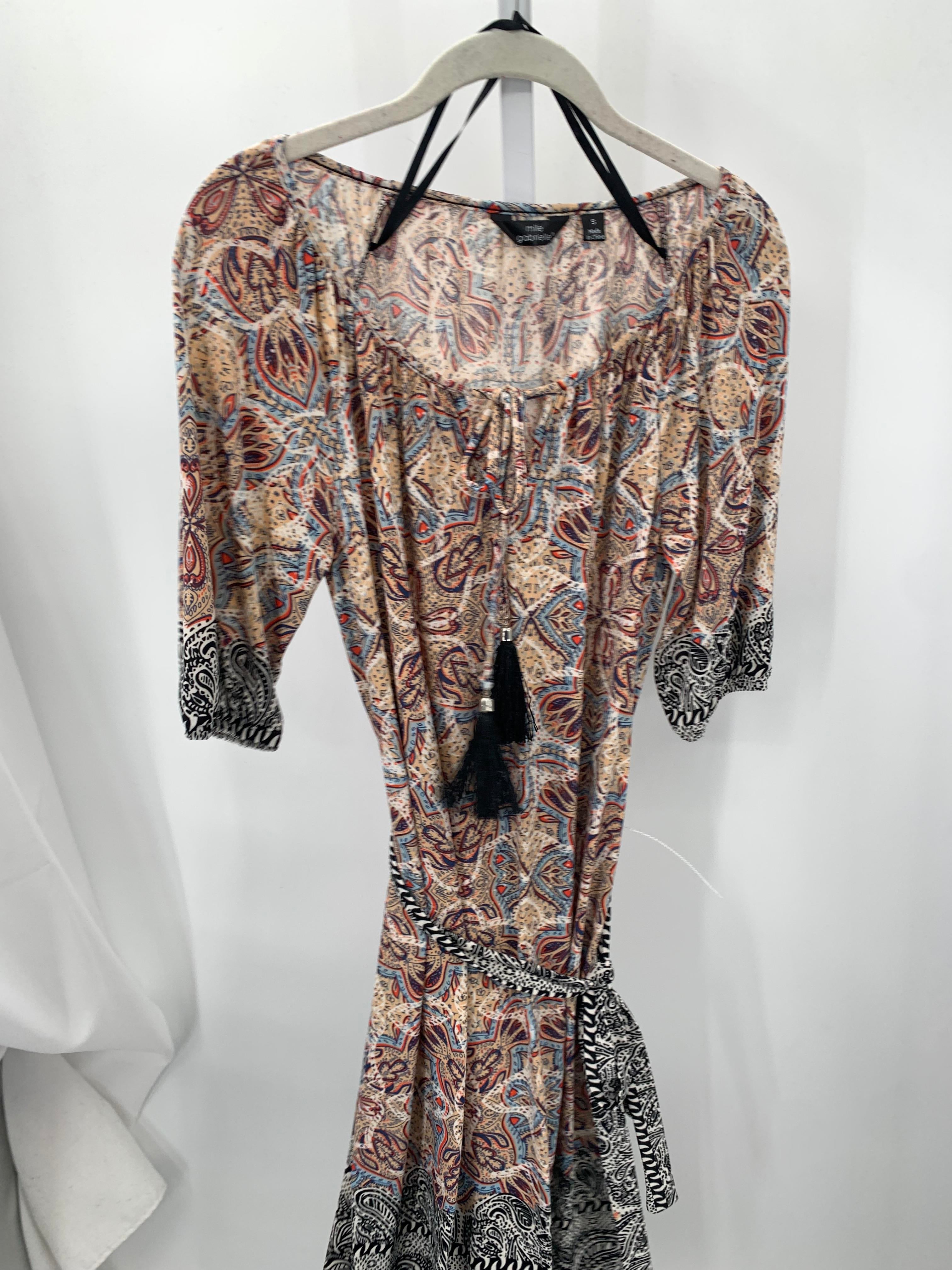 Size Small Misses Short Sleeve Dress