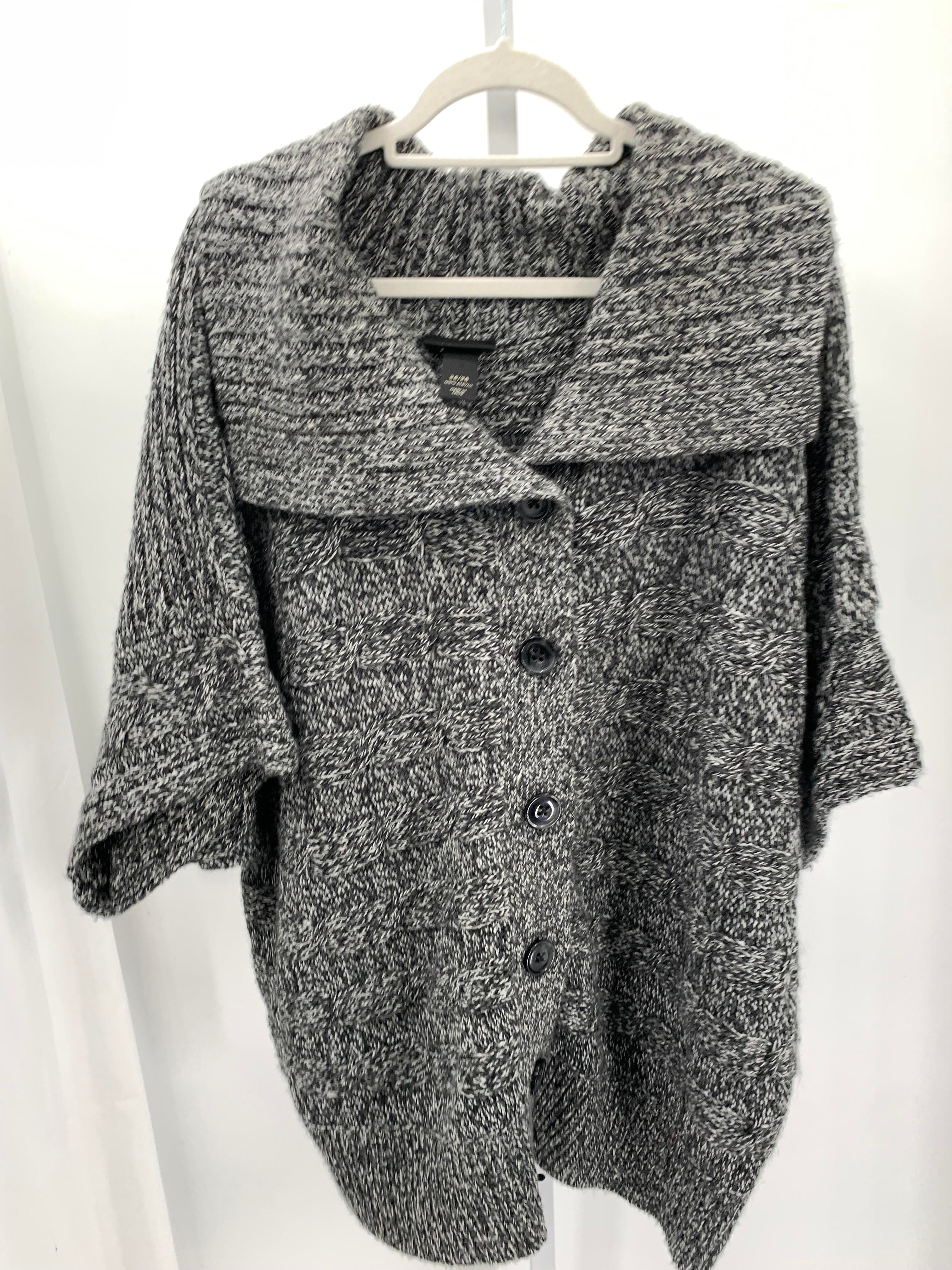 Tahari Size 26/28 W Womens Short Slv Sweater