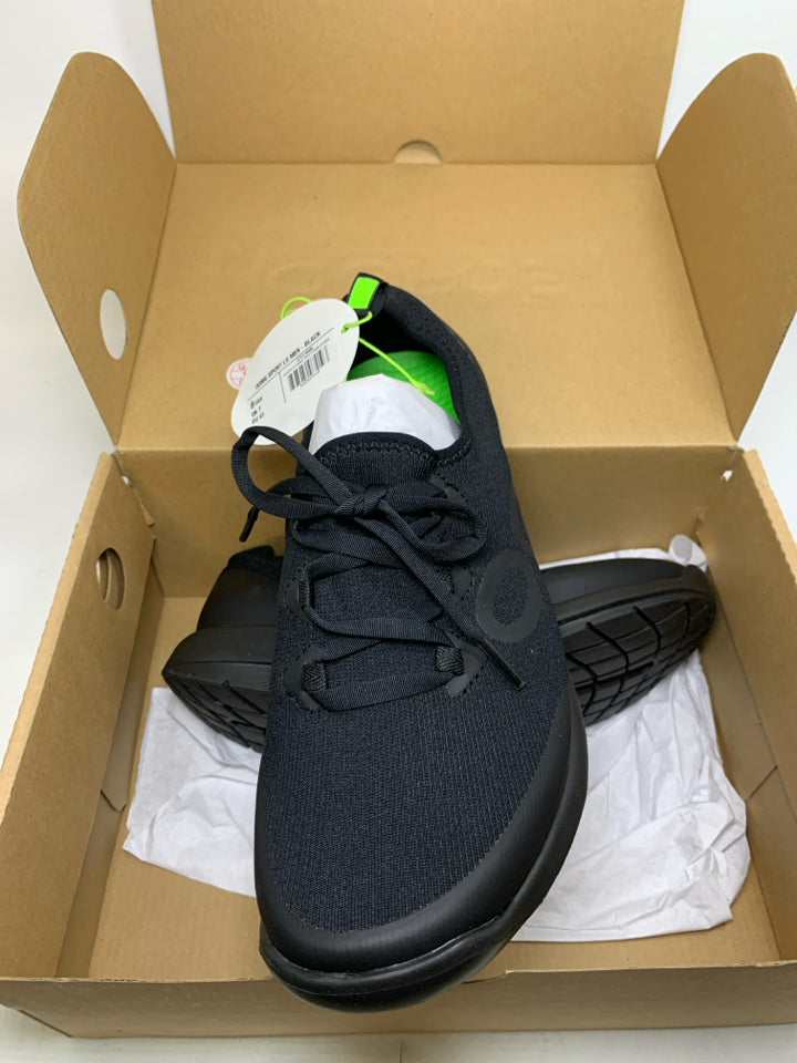 Oofos Sport Black Sneakers- New In Box