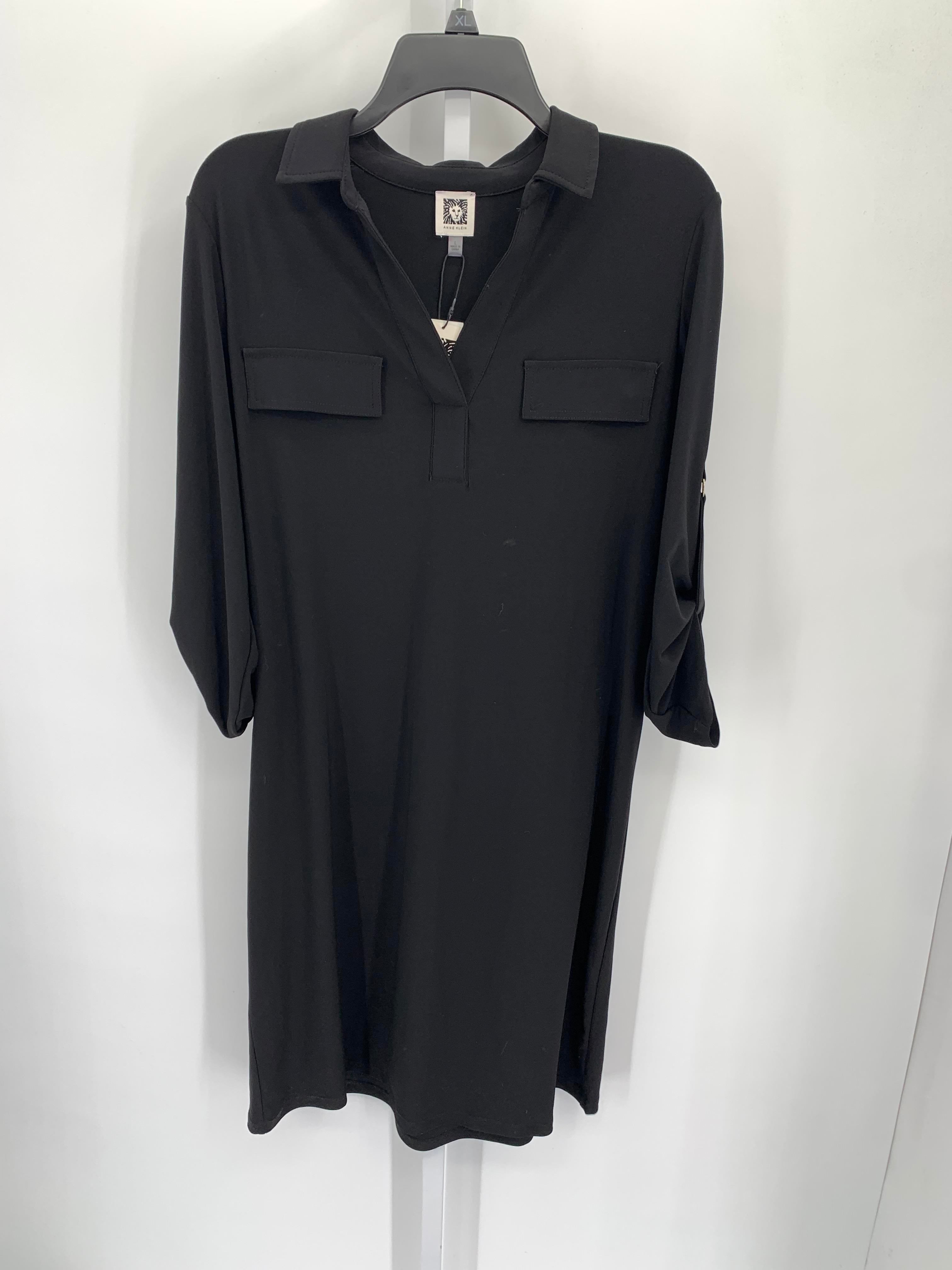 Anne Klein Size Large Misses 3/4 Sleeve Dress