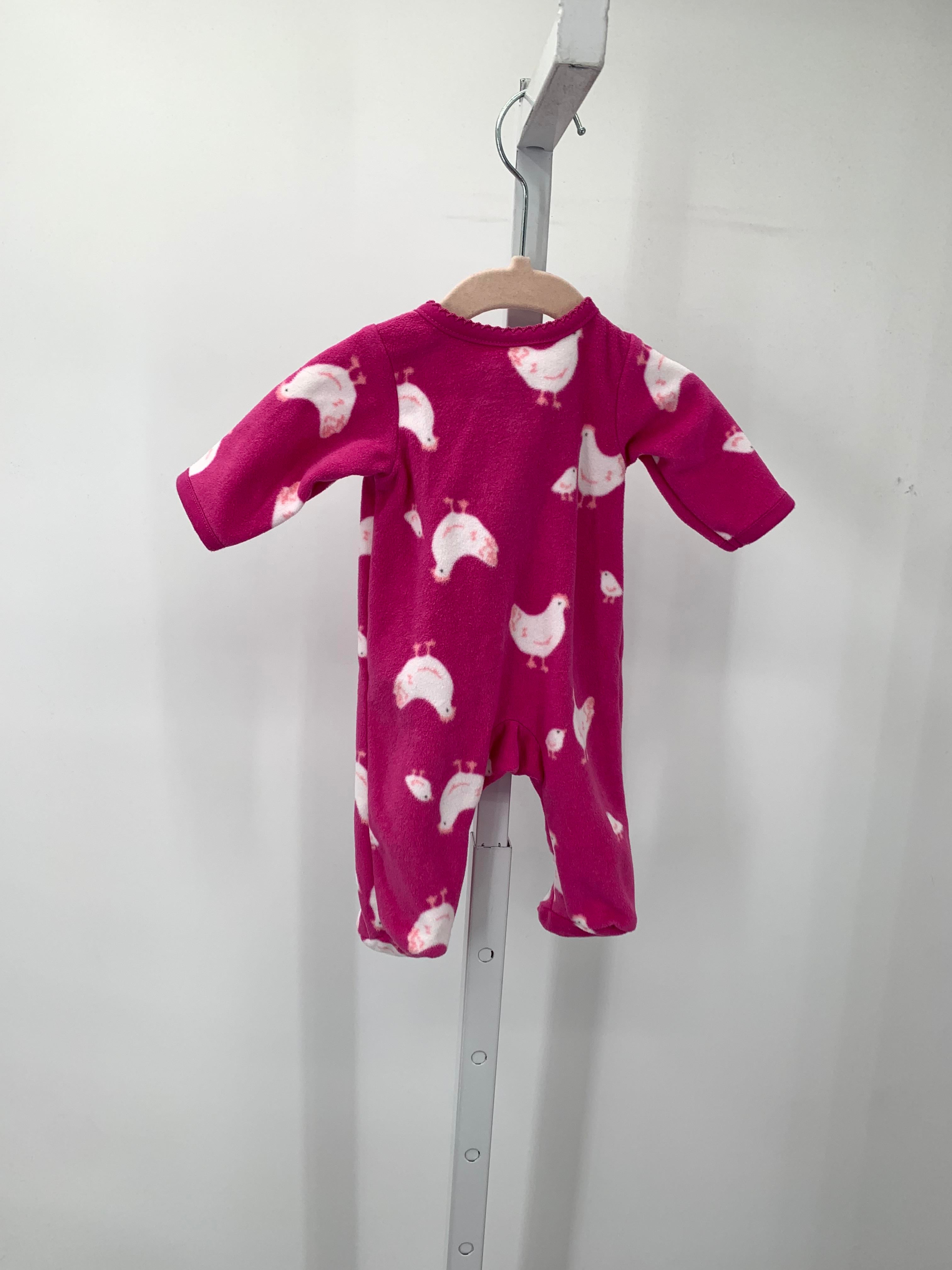 Carters Size Preemie Girls Long Slv. Romper