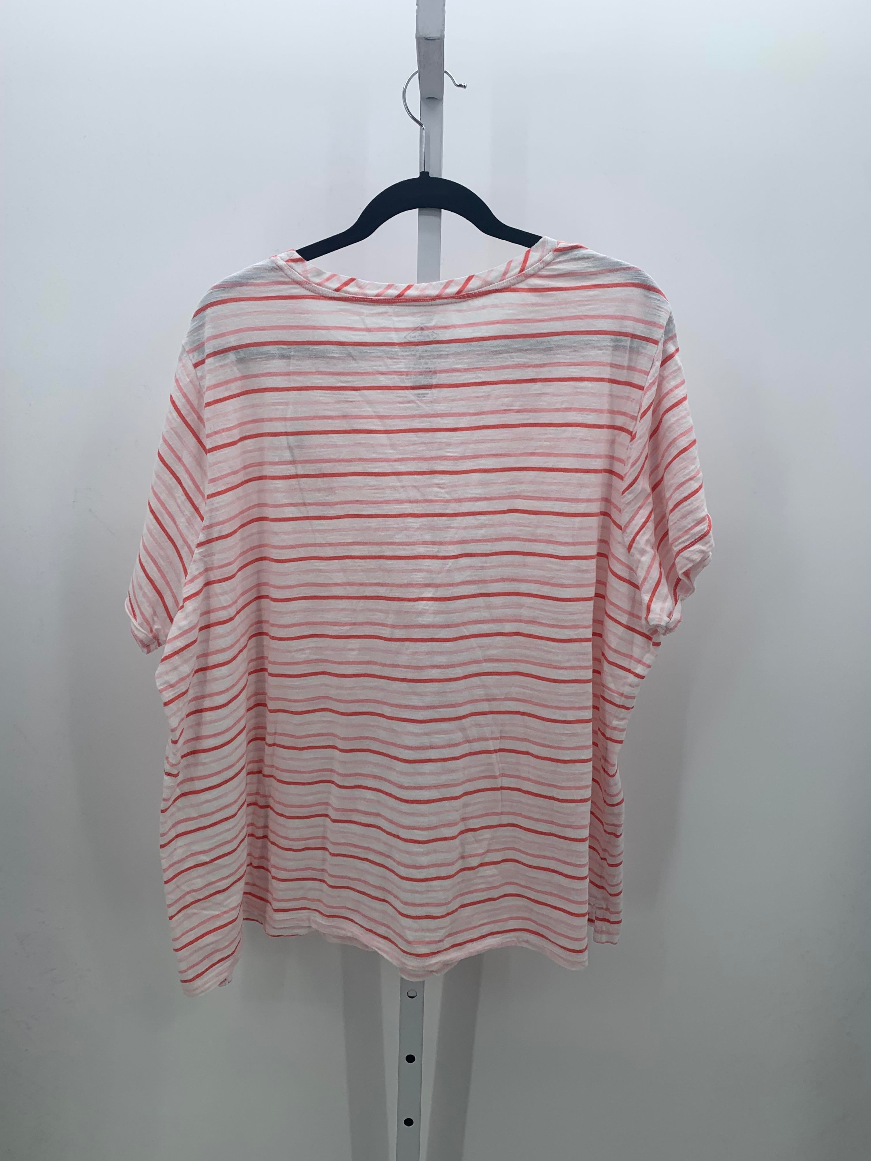 St. Johns Bay Size 3X Womens Short Sleeve Shirt