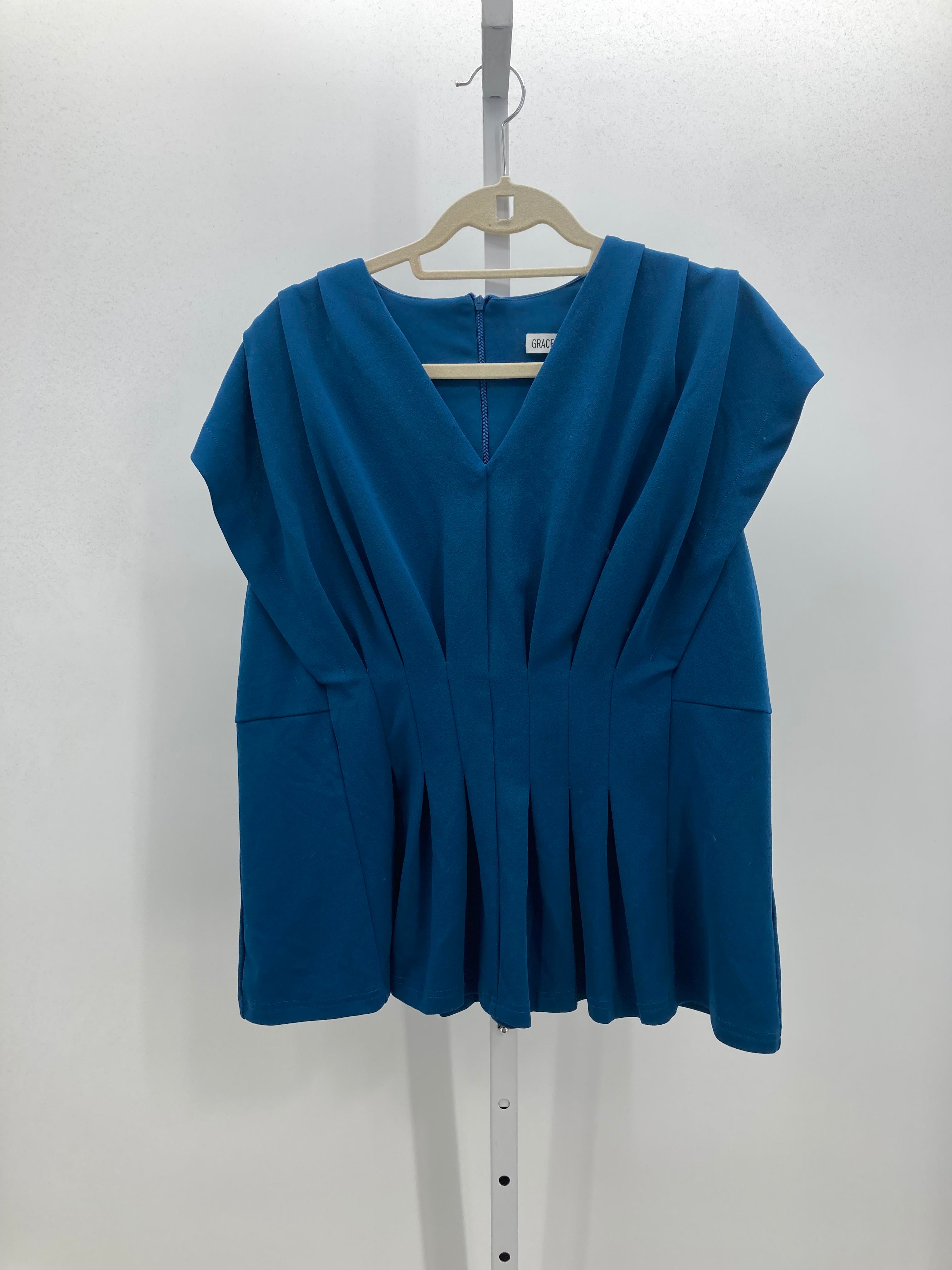Grace Karin Size 2X Womens Sleeveless Shirt
