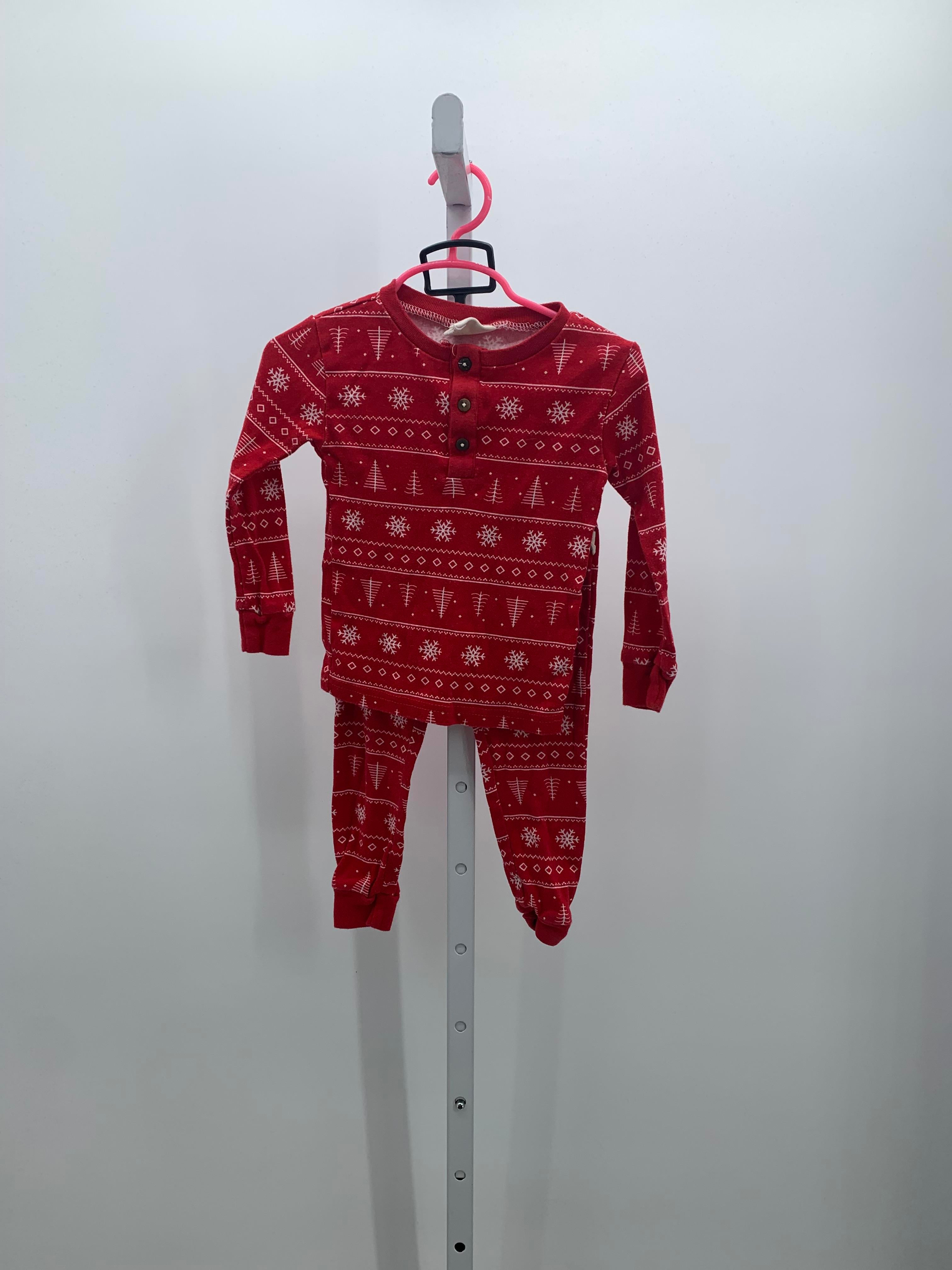 WHITE SKETCH KNIT PJS
