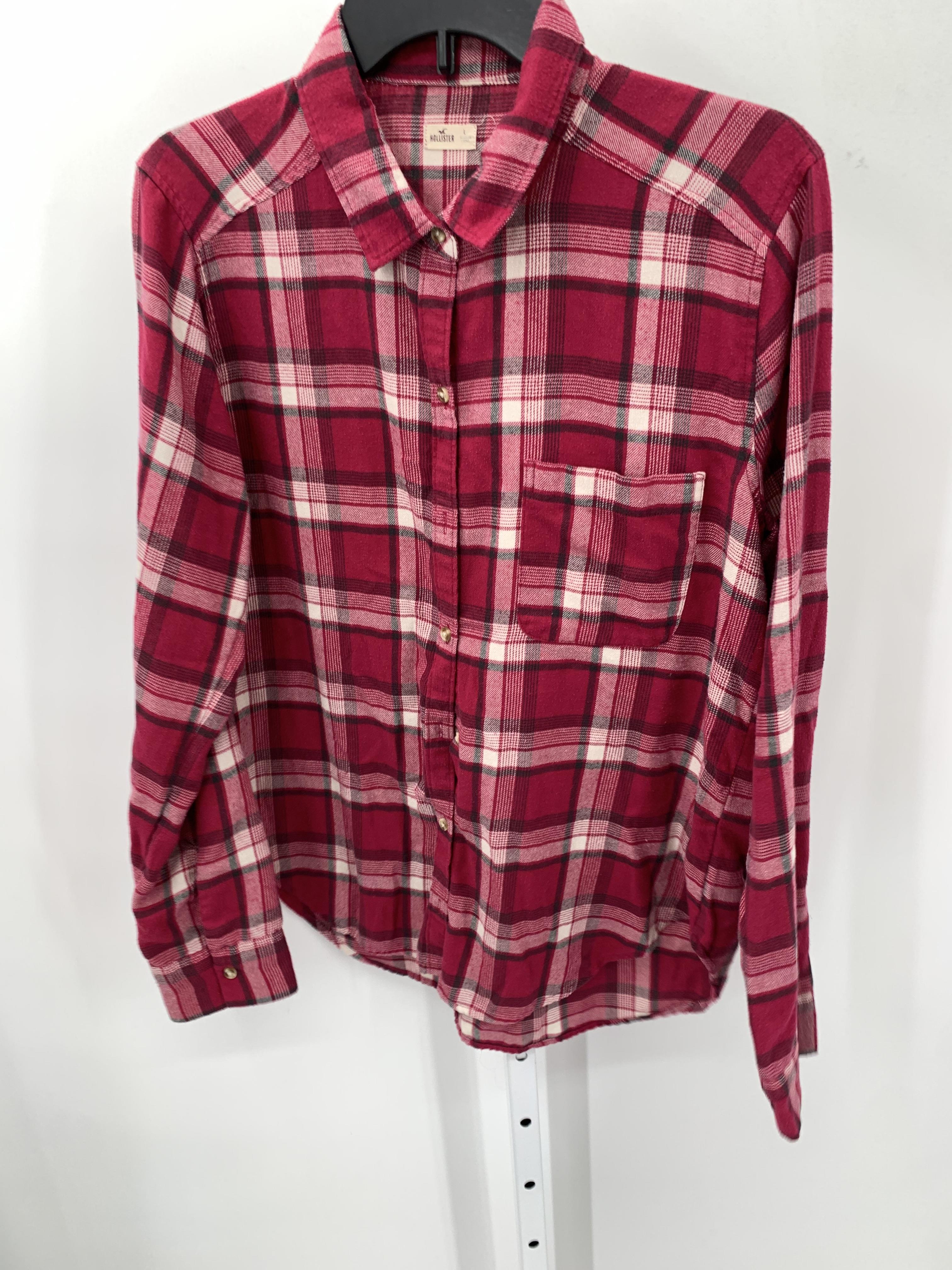 Hollister Size Large Juniors Long Sleeve Shirt