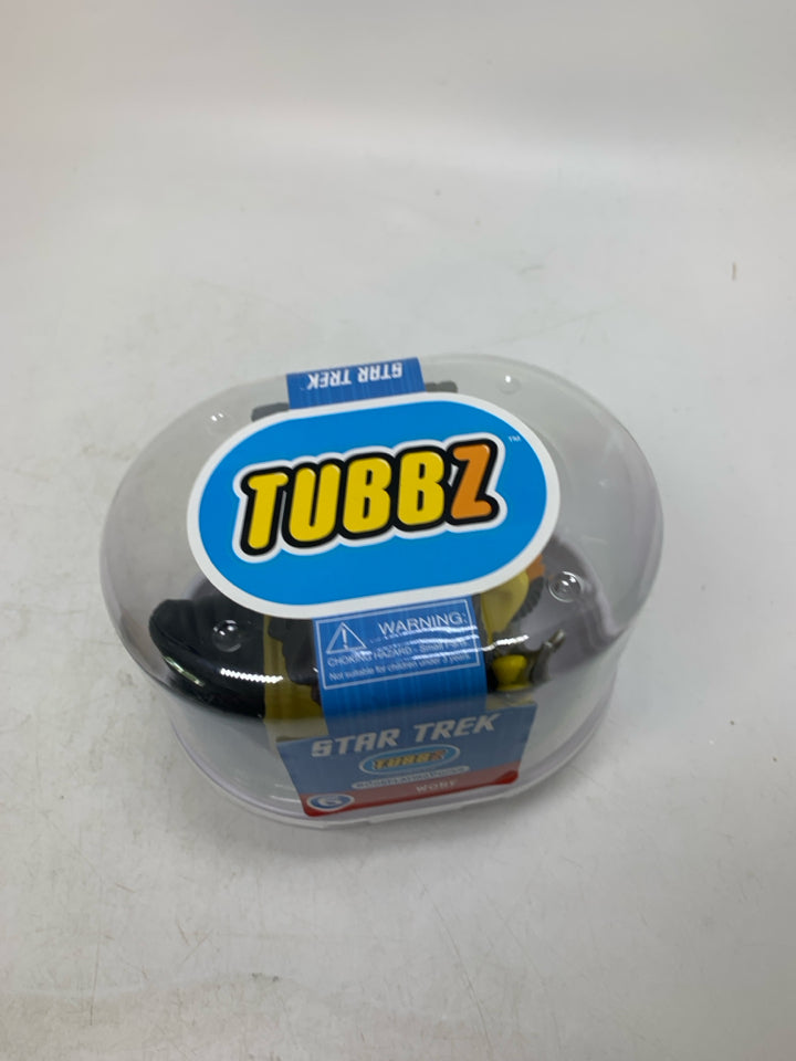 NIB TUBBZ STAR TREK WORF RUBBER DUCK.