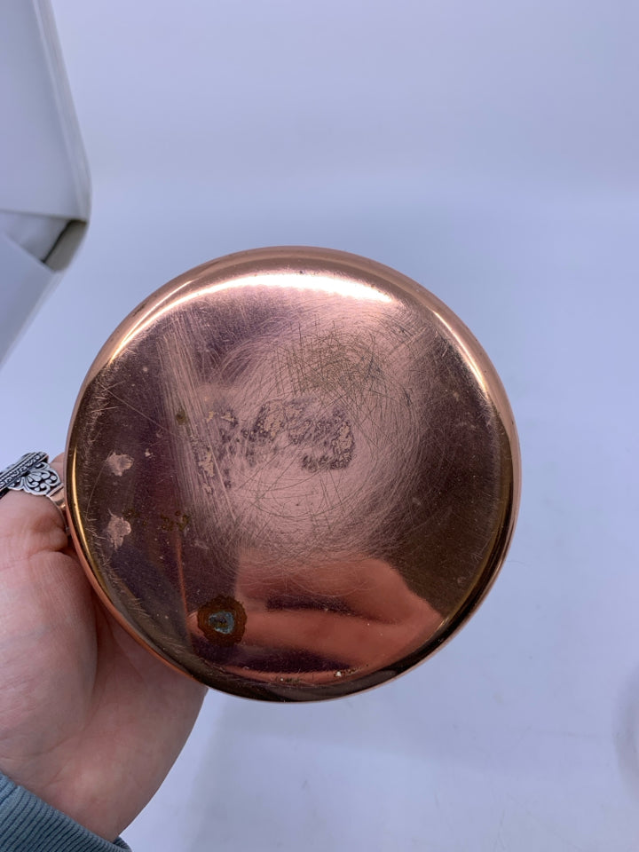 MINI COPPER STOCK POT.