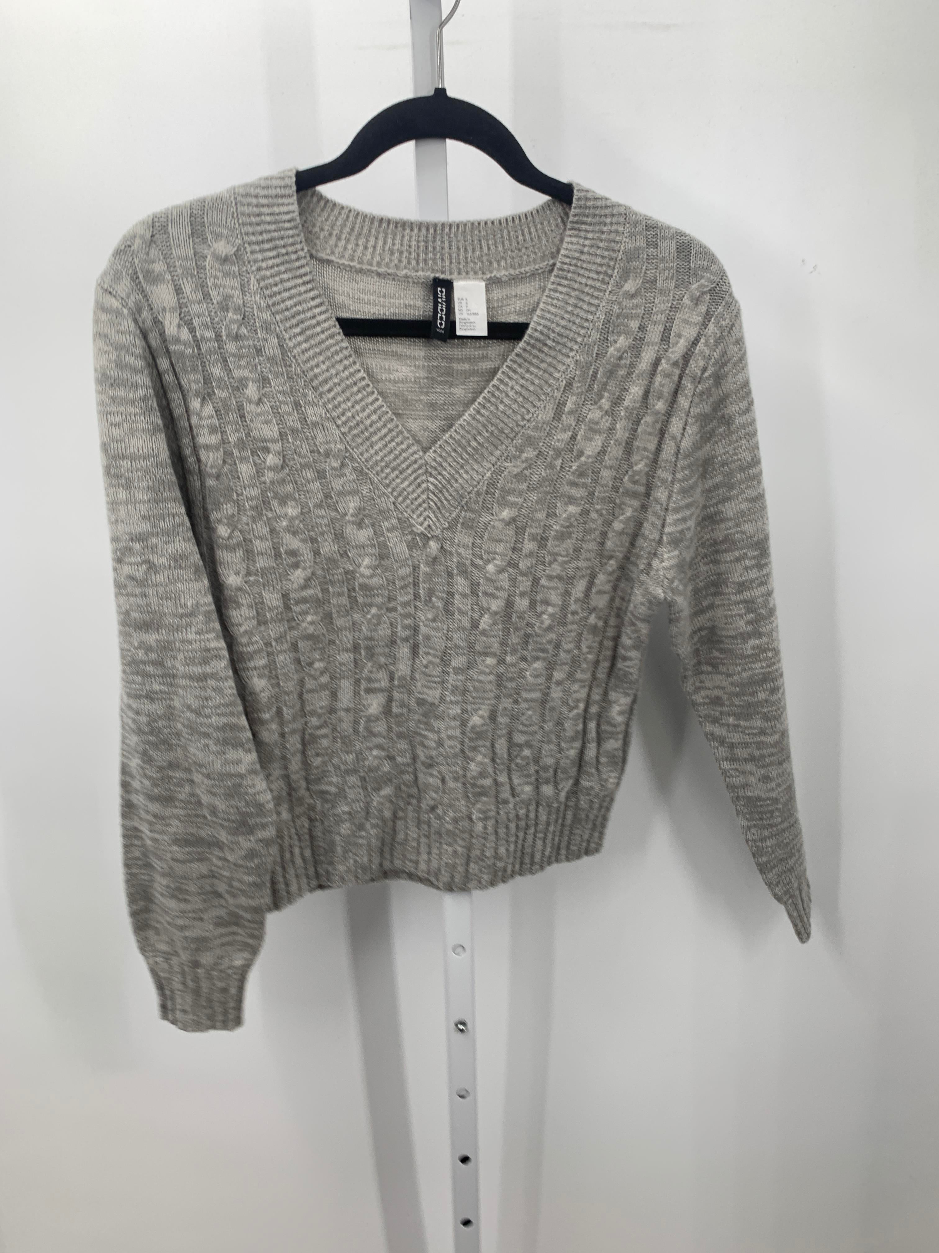 Divided Size Small Young Men's Long Sleeve Sweater