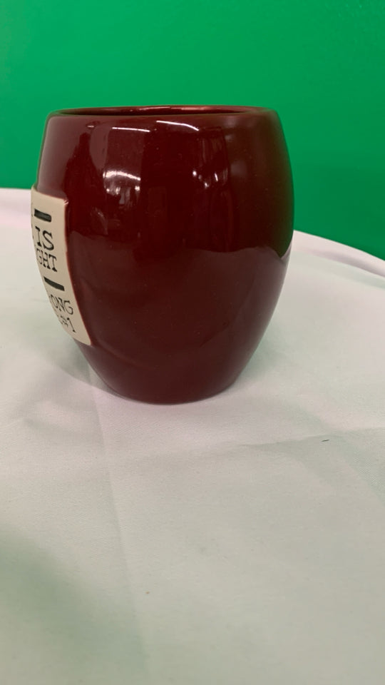 RED RULE #1 MUG.