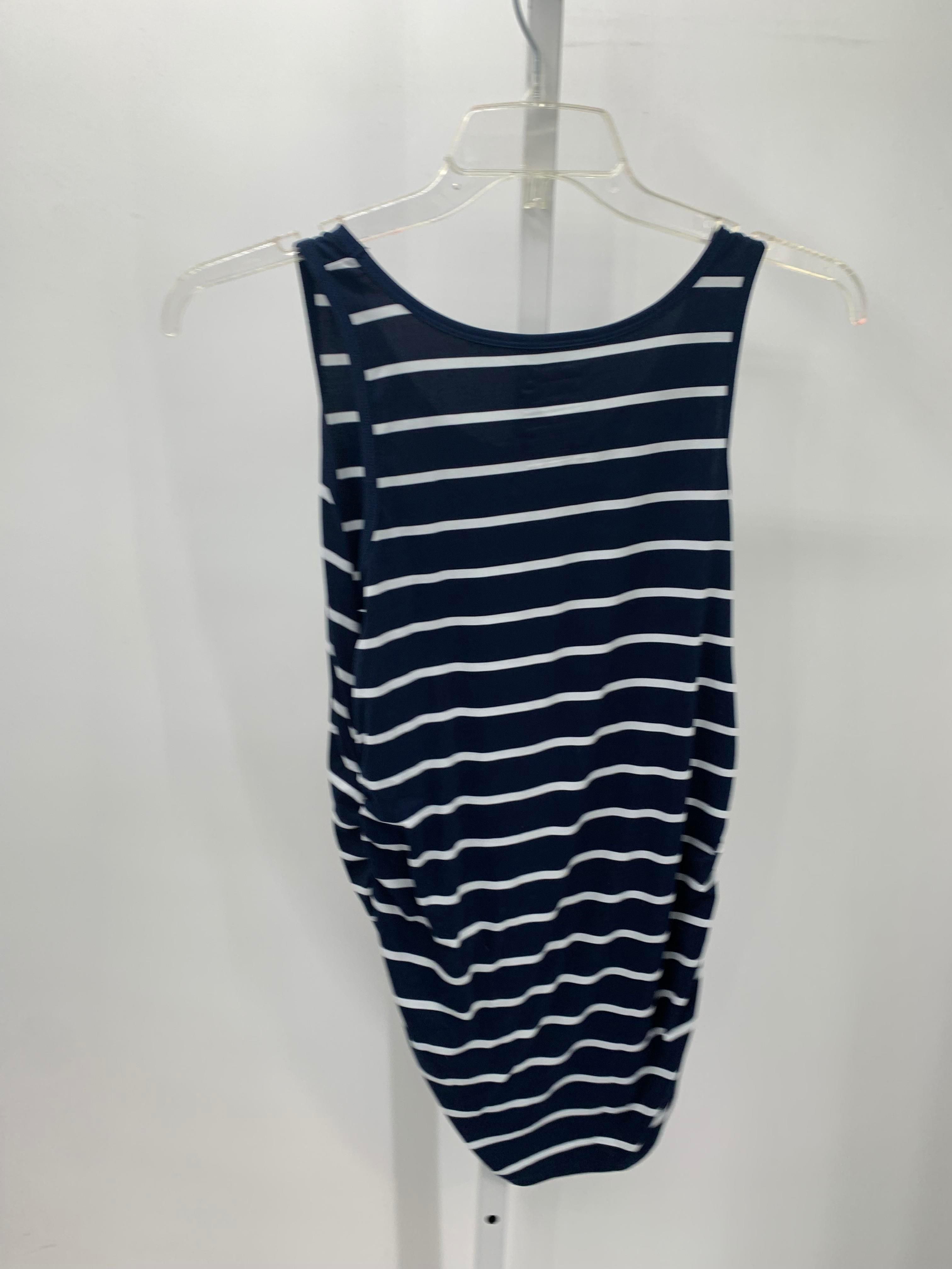Time and Tru Navy Size Medium Maternity Tank