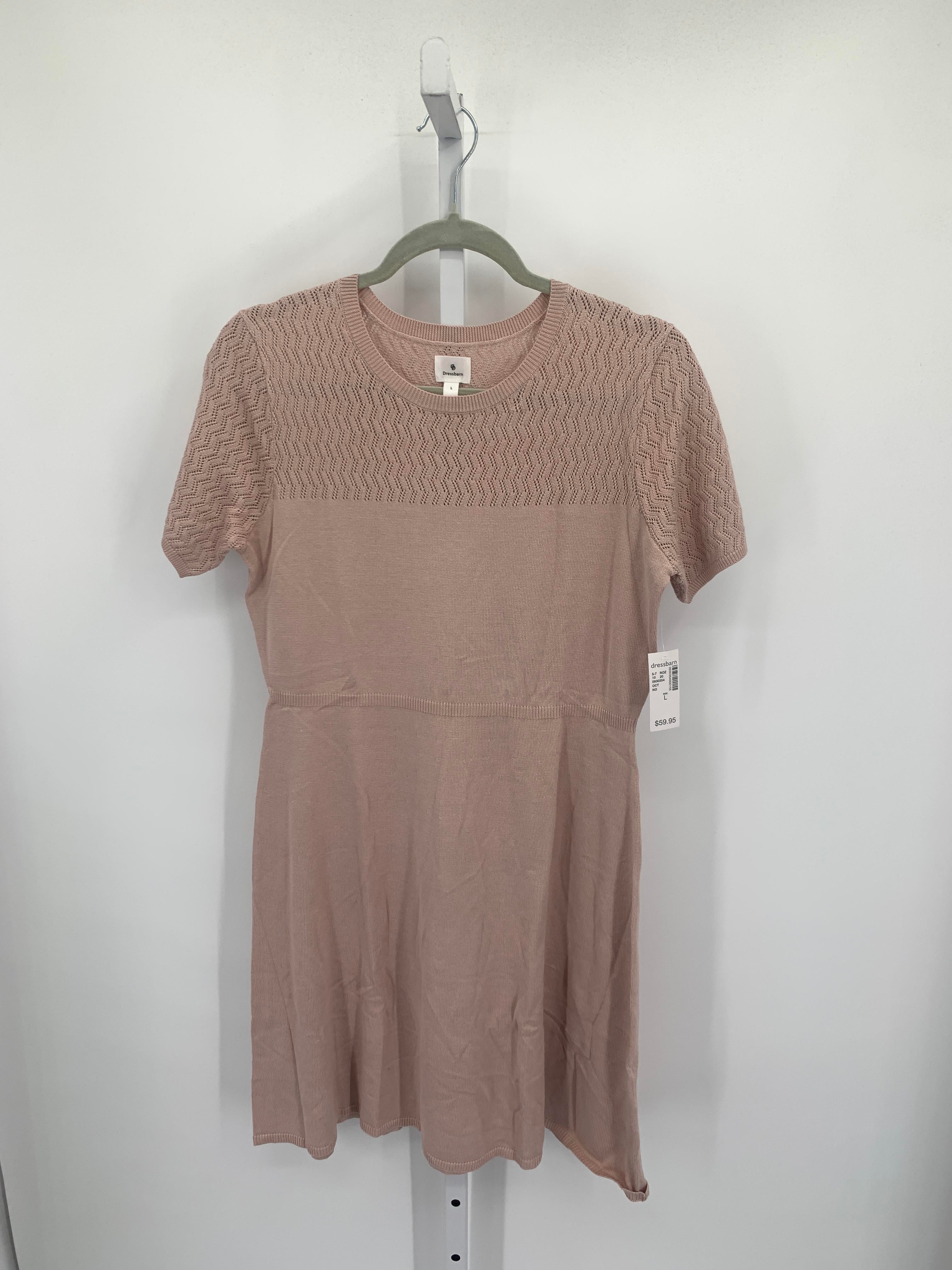 Dress Barn Size Large Misses Short Sleeve Dress