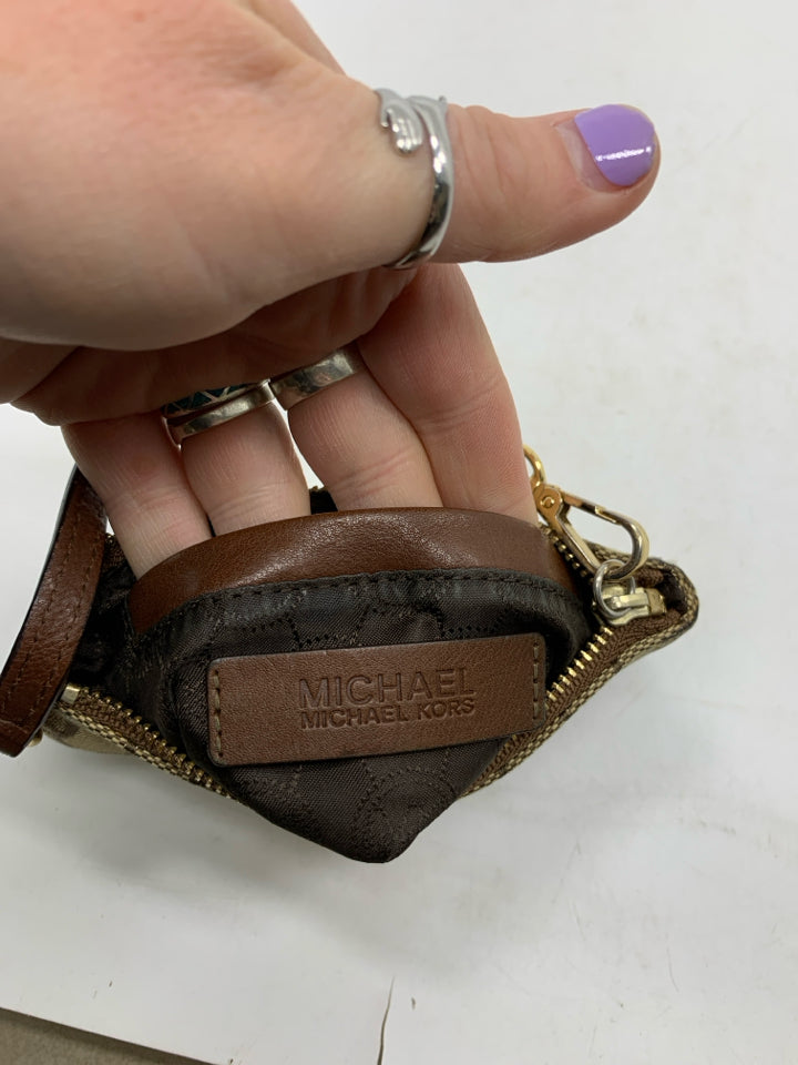 Michael Kors Monogram Wristlet *Some Exterior Wear