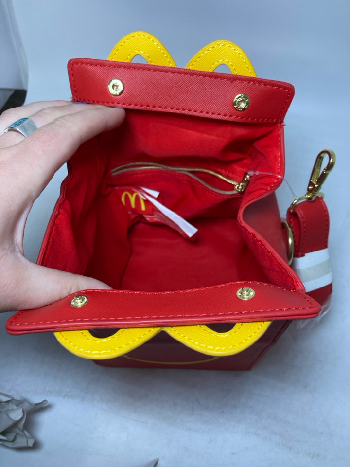 McDonald's 2022 Mad Engine Happy Meal Crossbody Bag - New With Tags